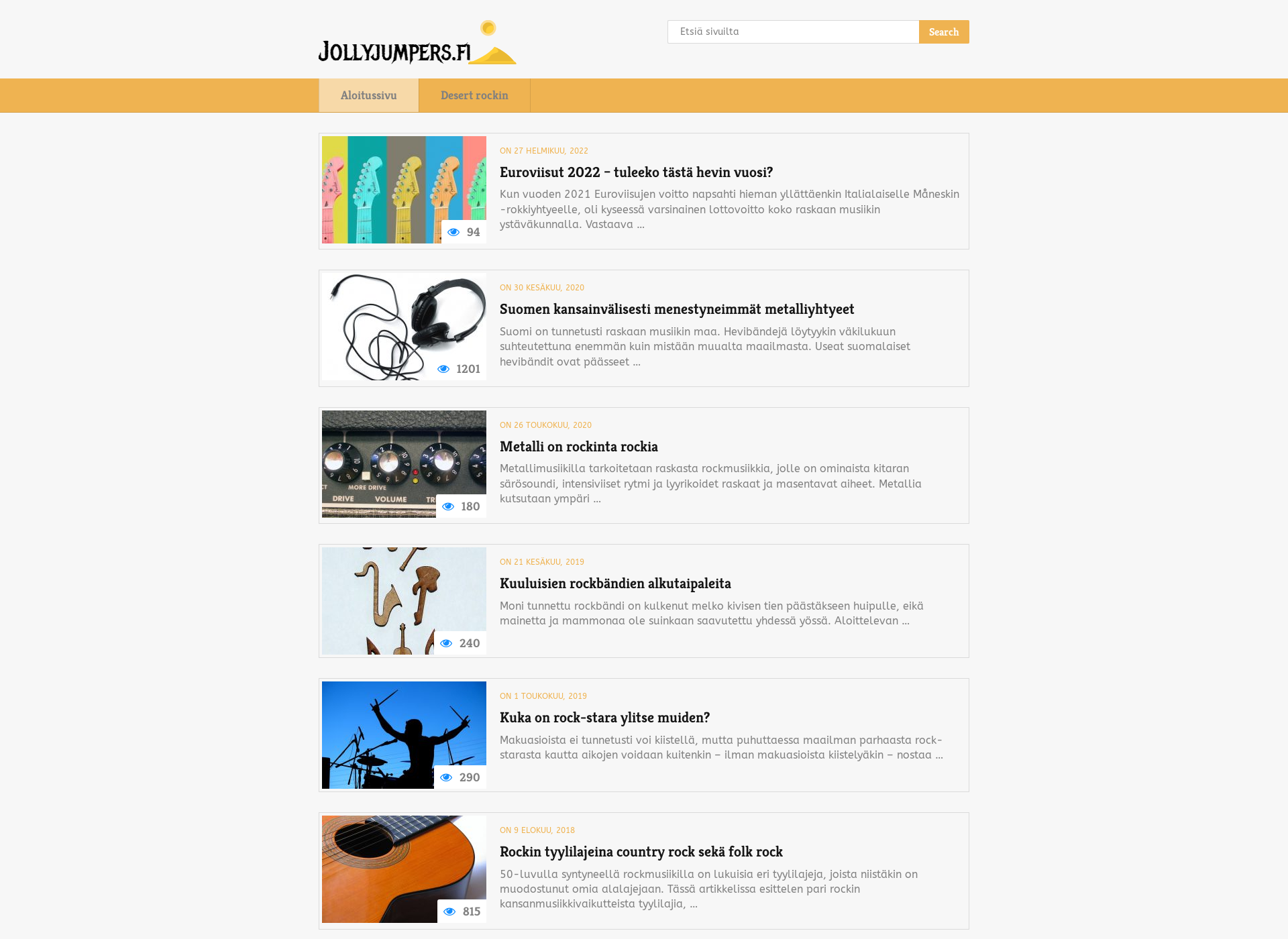 Screenshot for jollyjumpers.fi