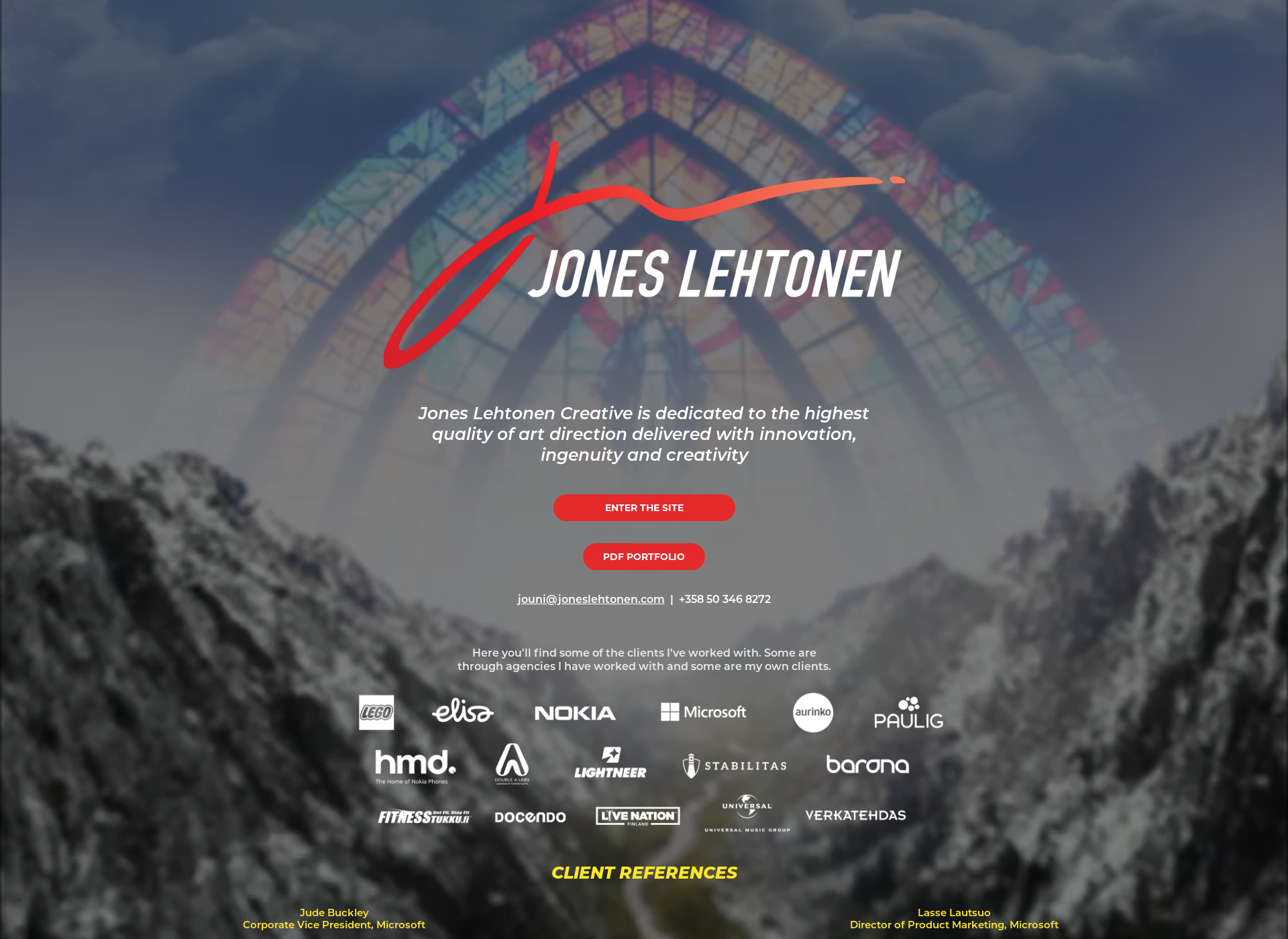 Screenshot for joneslehtonen.com