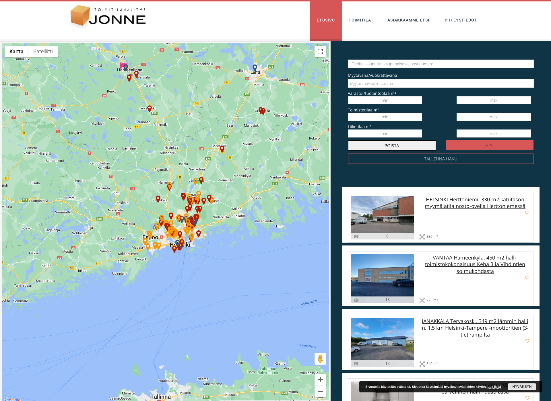 Screenshot for jonne.fi