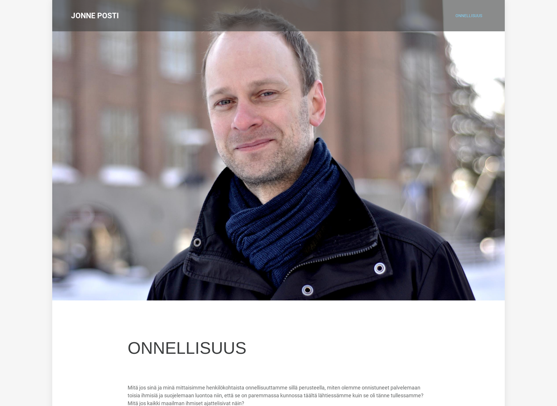 Screenshot for jonneposti.fi