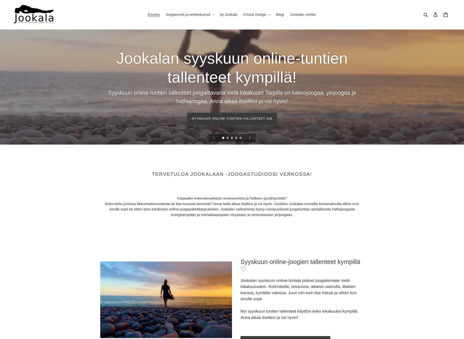 Screenshot for jookala.fi