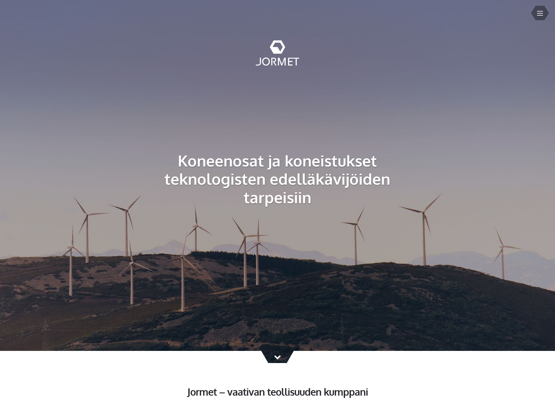 Screenshot for jormet.fi