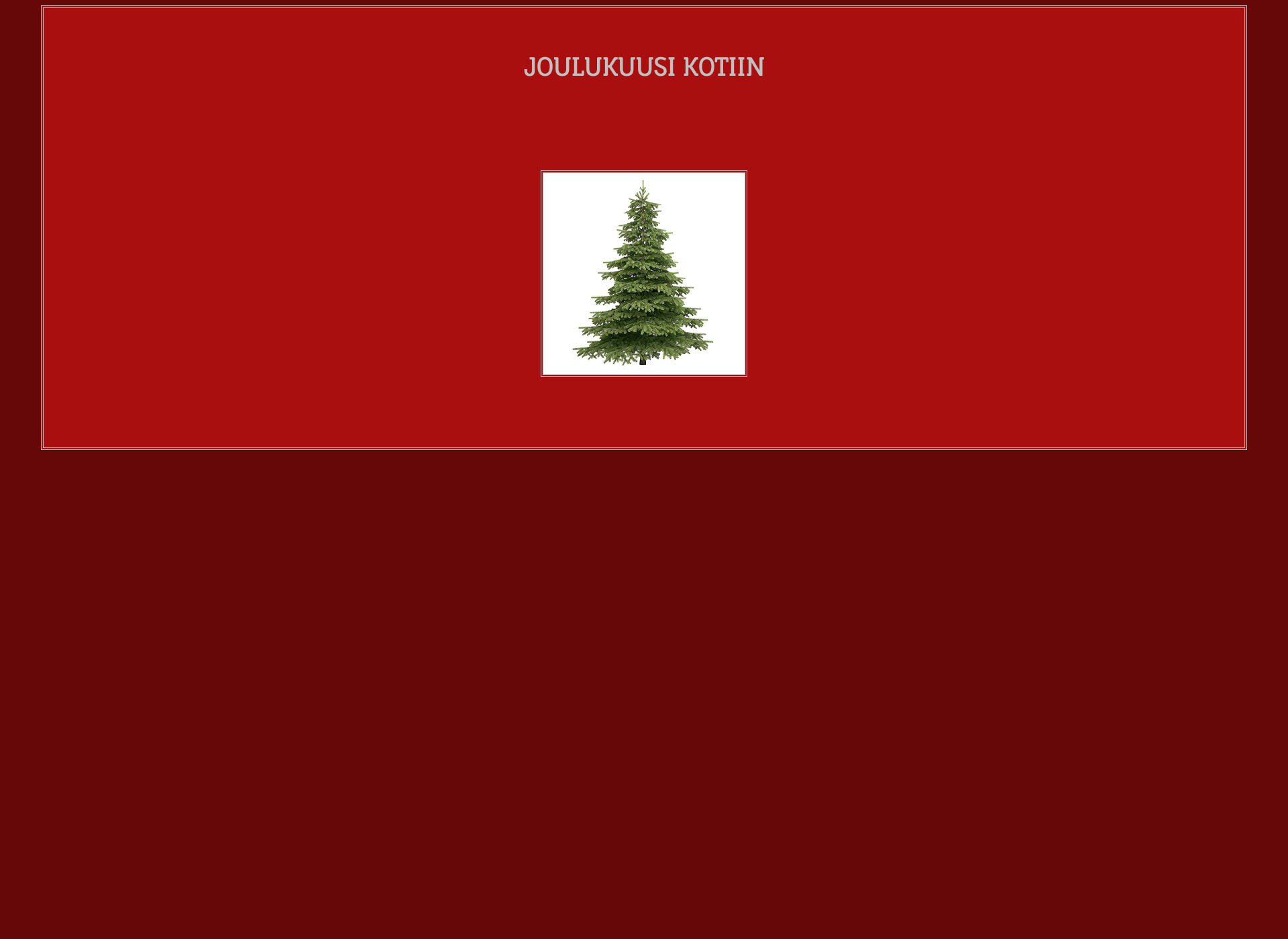 Screenshot for joulukuusikotiin.fi