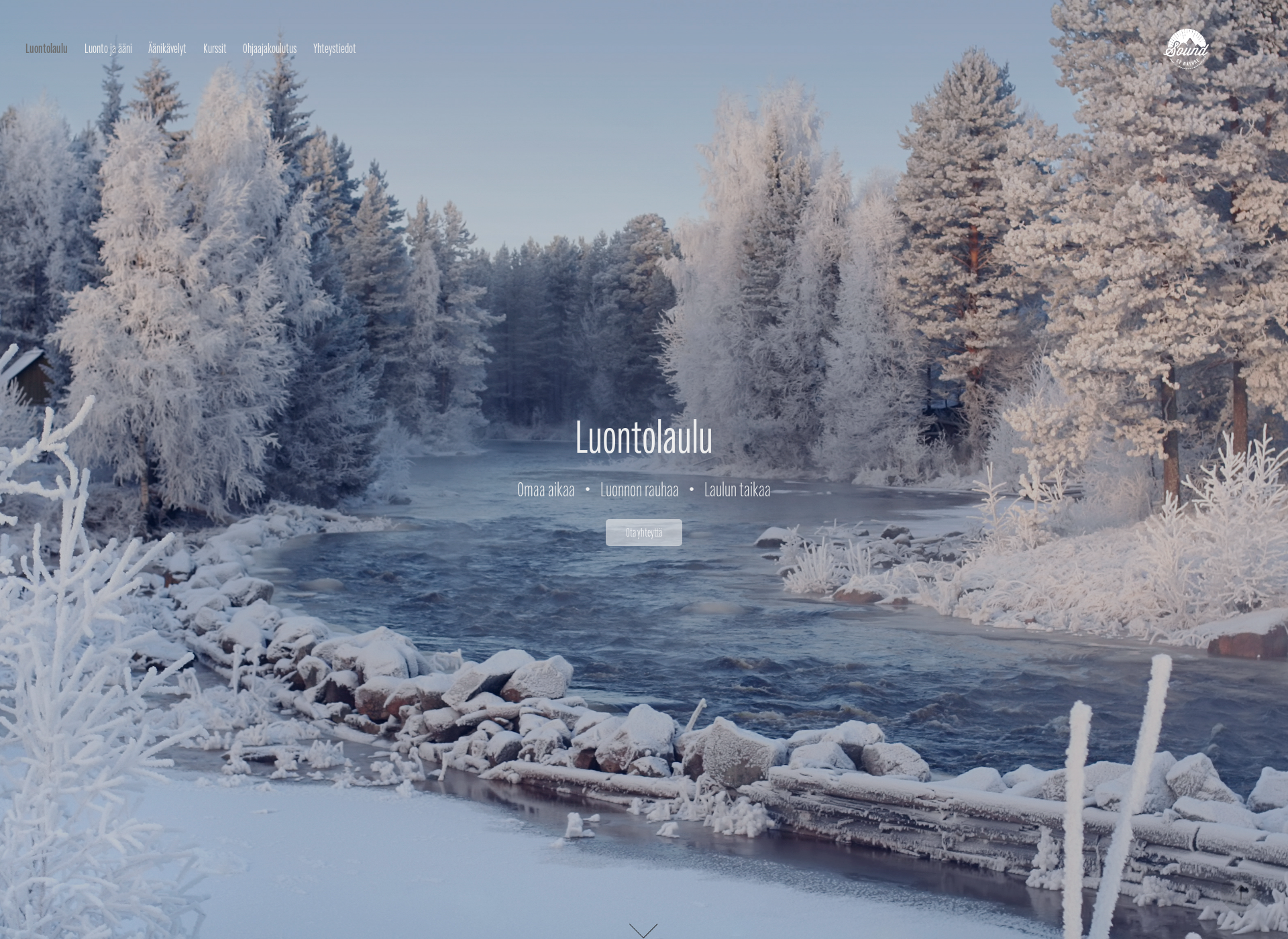 Screenshot for joululaulukurssi.fi