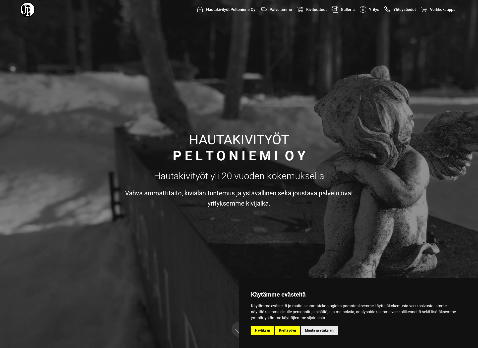 Screenshot for jpeltoniemi.fi