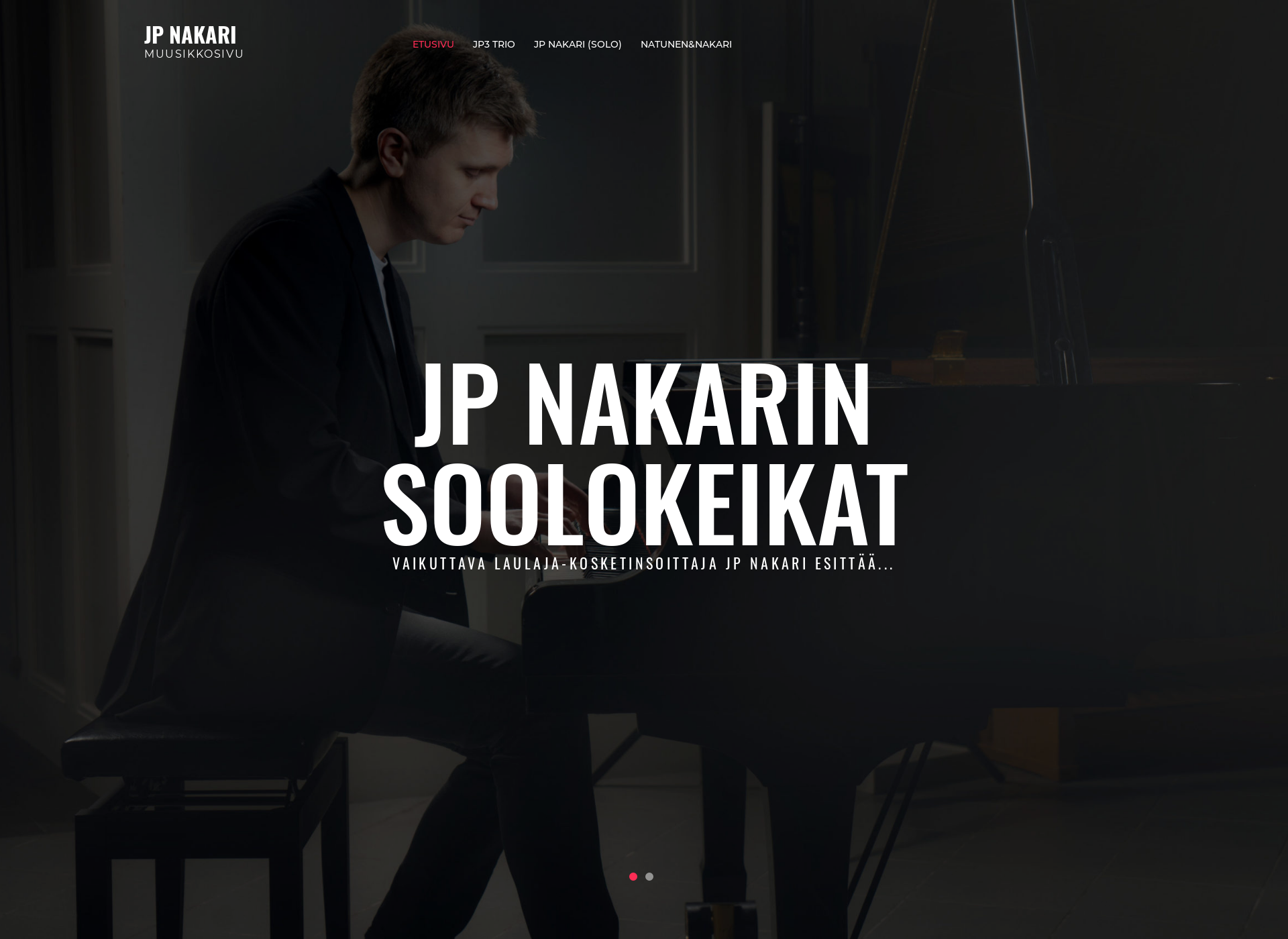 Skärmdump för jpnakari.fi