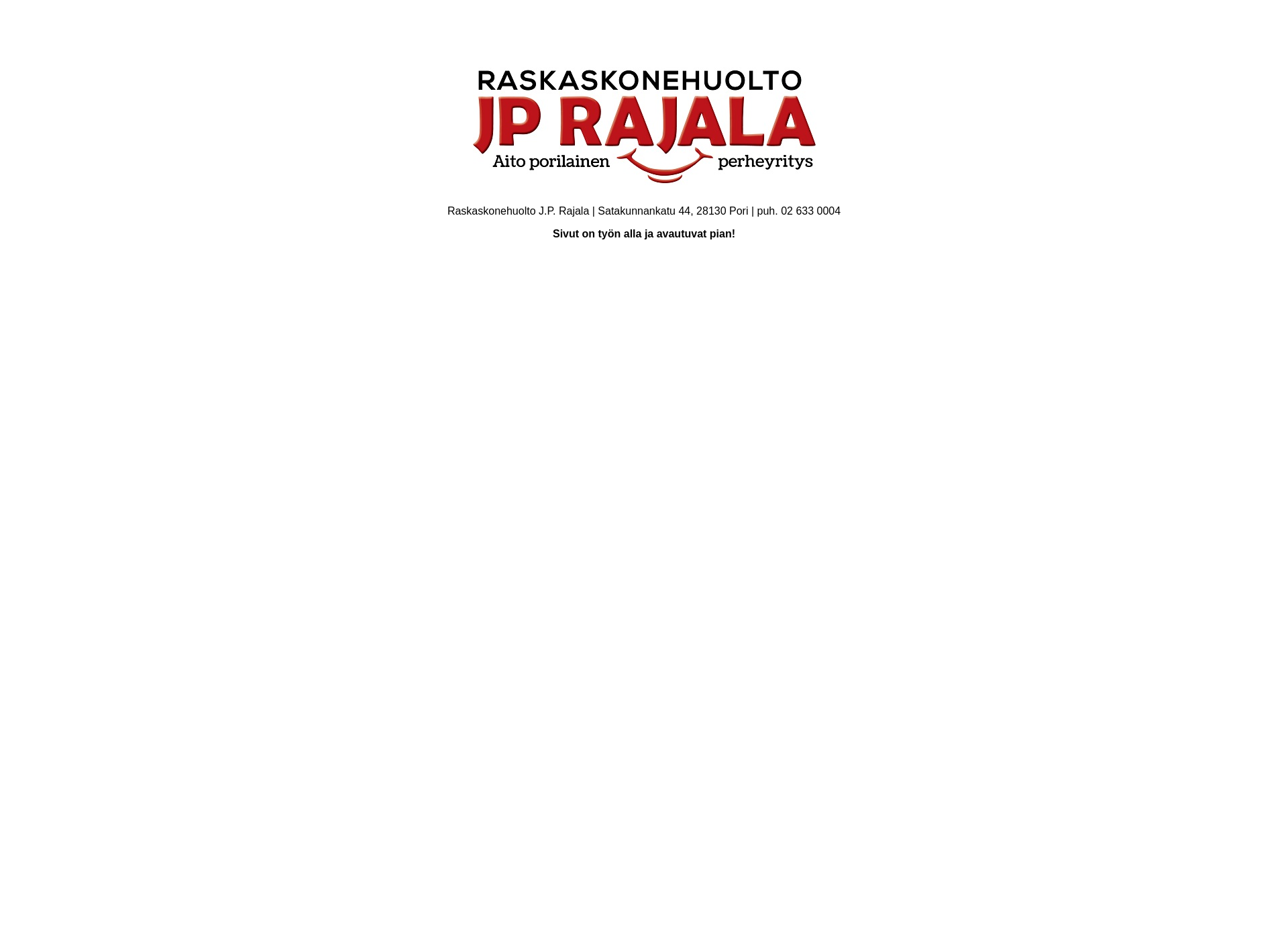 Screenshot for jprajala.fi