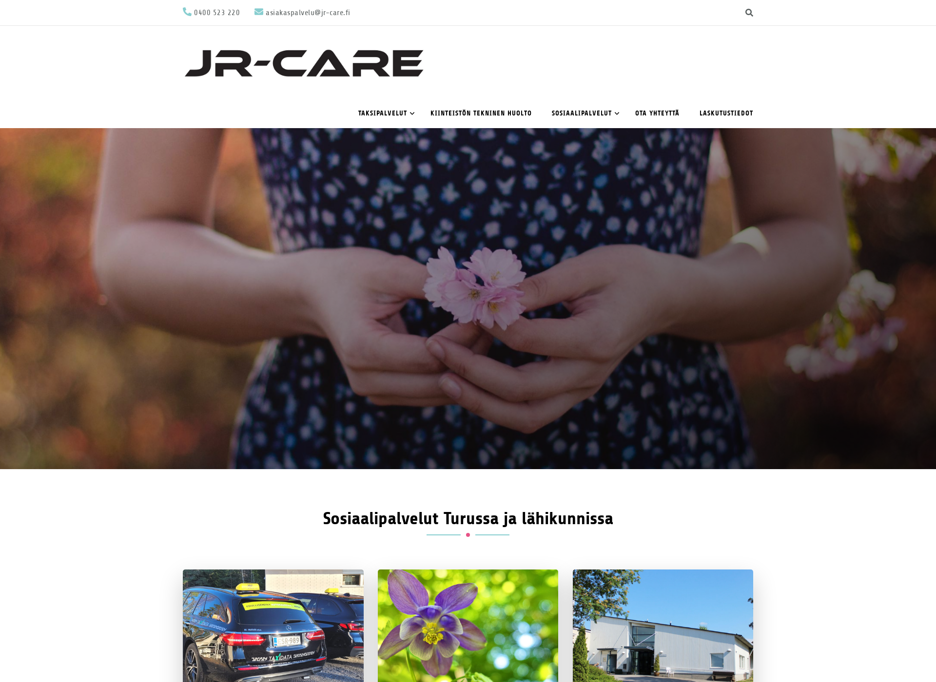 Näyttökuva jr-care.fi