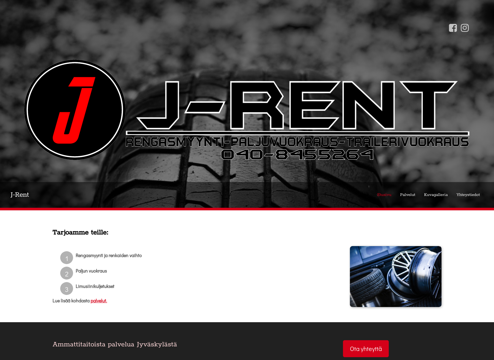 Screenshot for jrent.fi