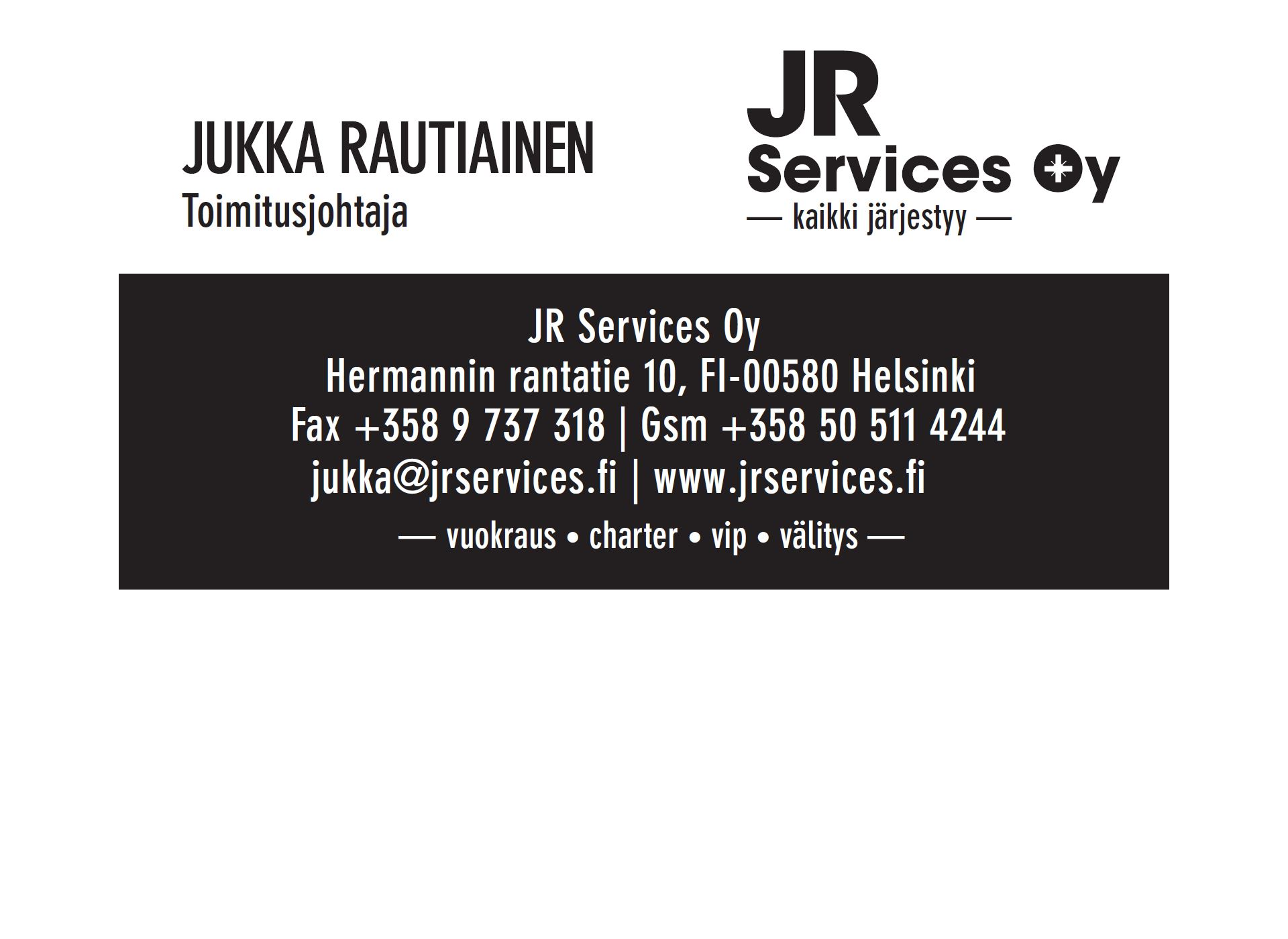 Screenshot for jrservices.fi