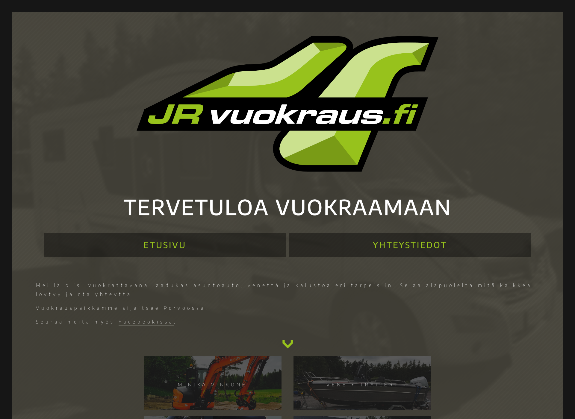 Screenshot for jrvuokraus.fi