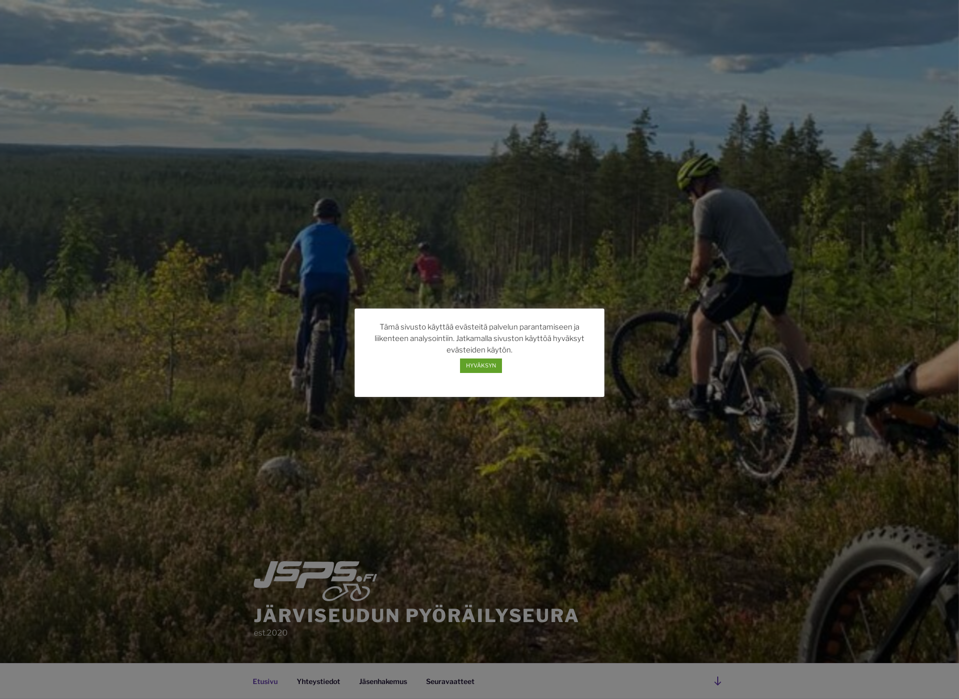 Skärmdump för jsps.fi