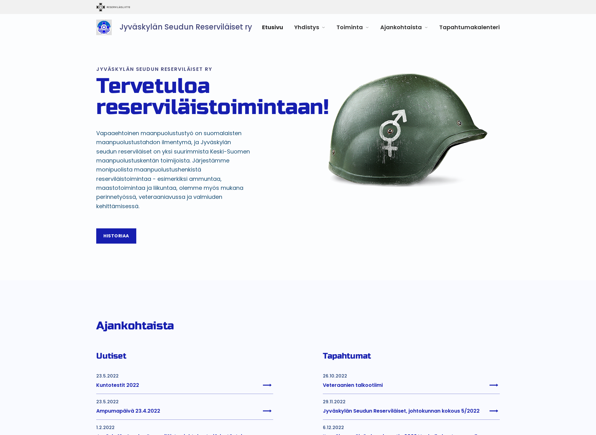 Skärmdump för jsres.fi