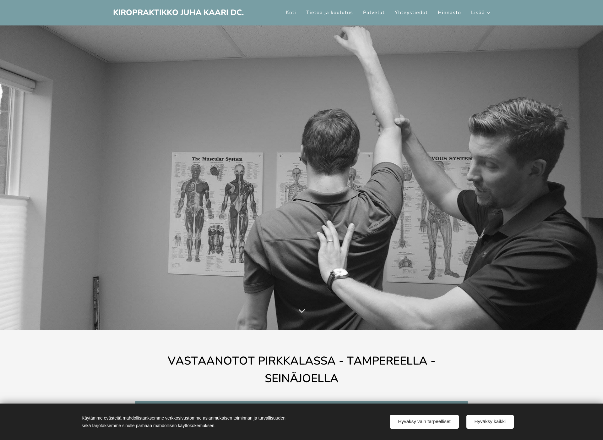Skärmdump för juhakaari.fi