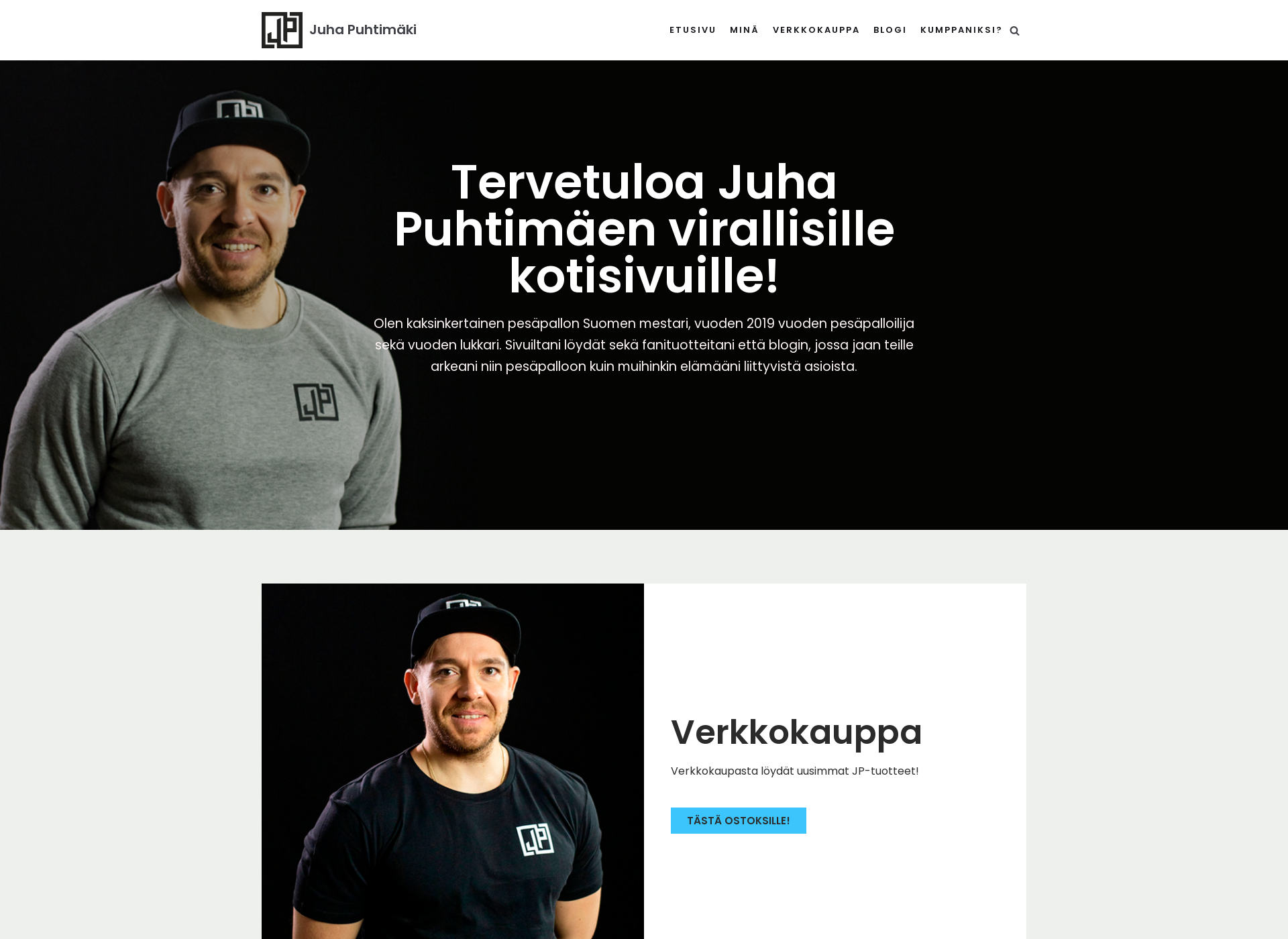 Skärmdump för juhapuhtimaki.fi