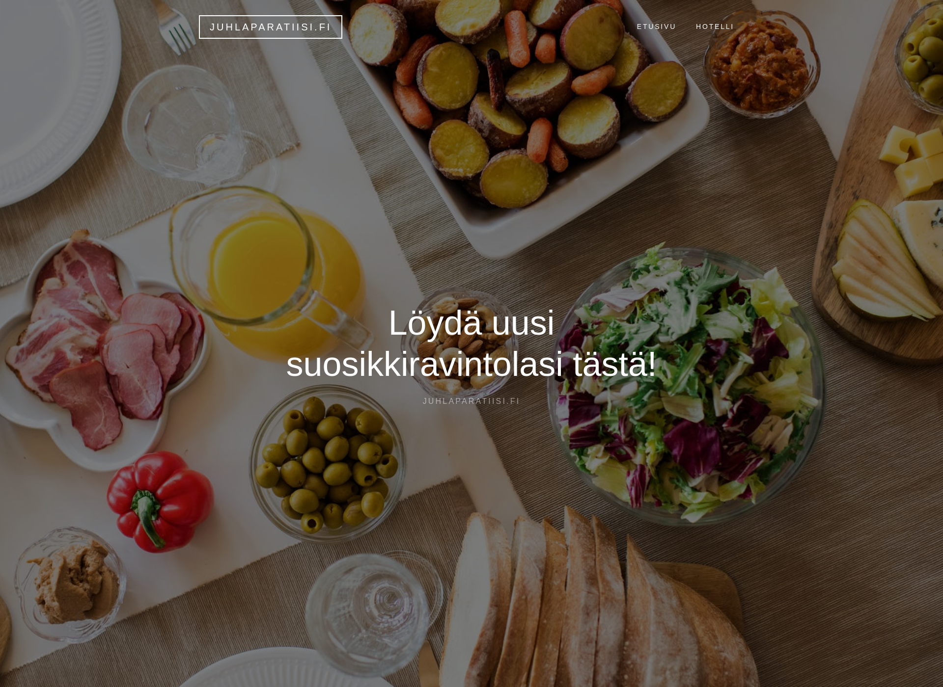 Screenshot for juhlaparatiisi.fi