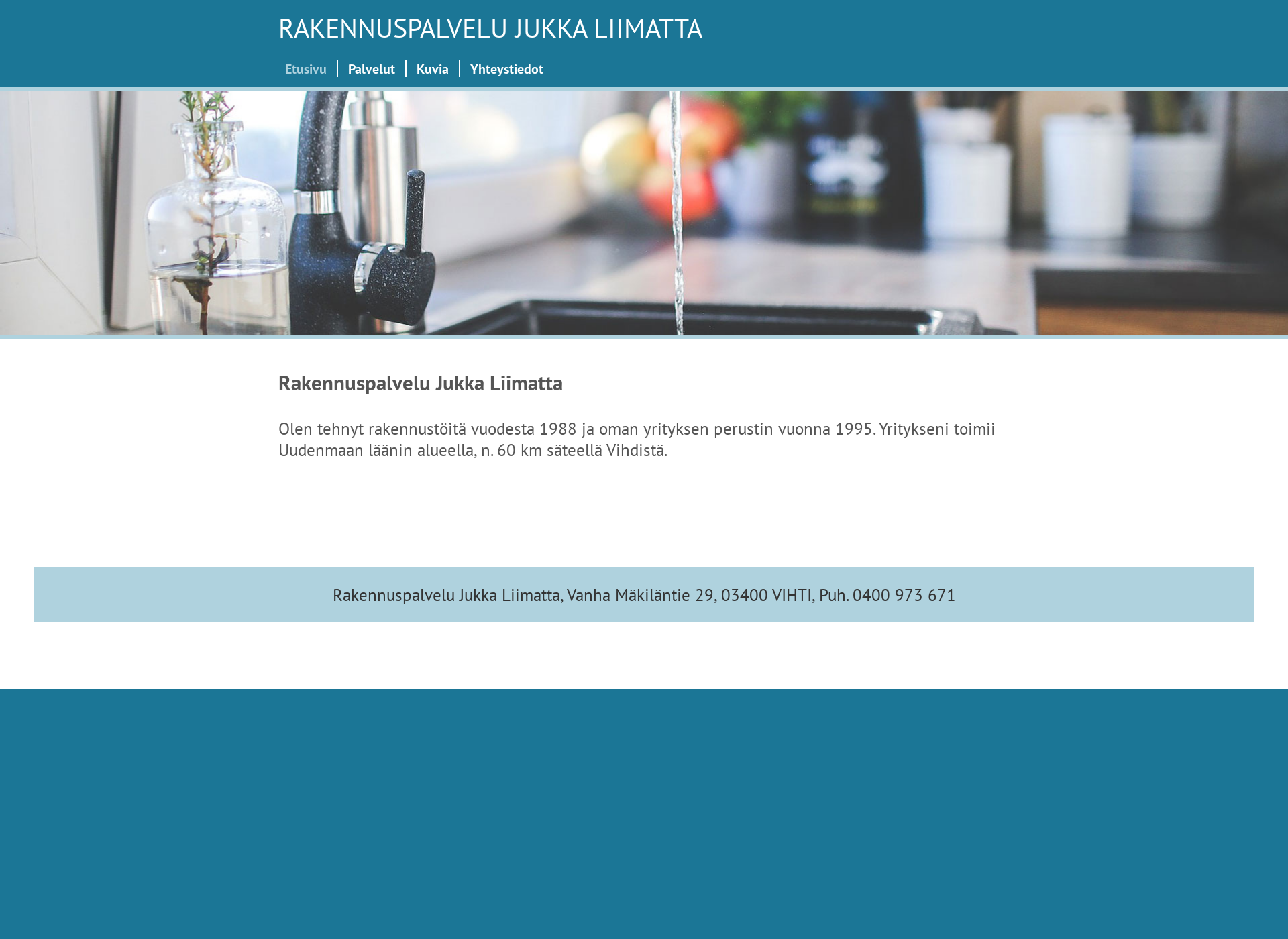 Screenshot for jukkaliimatta.fi