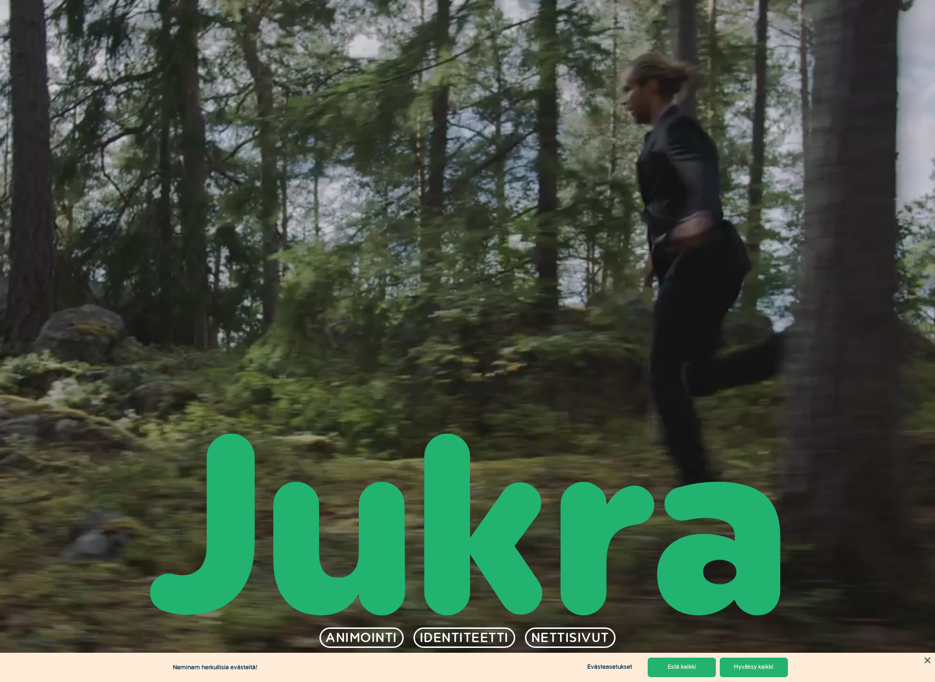 Screenshot for jukra.fi
