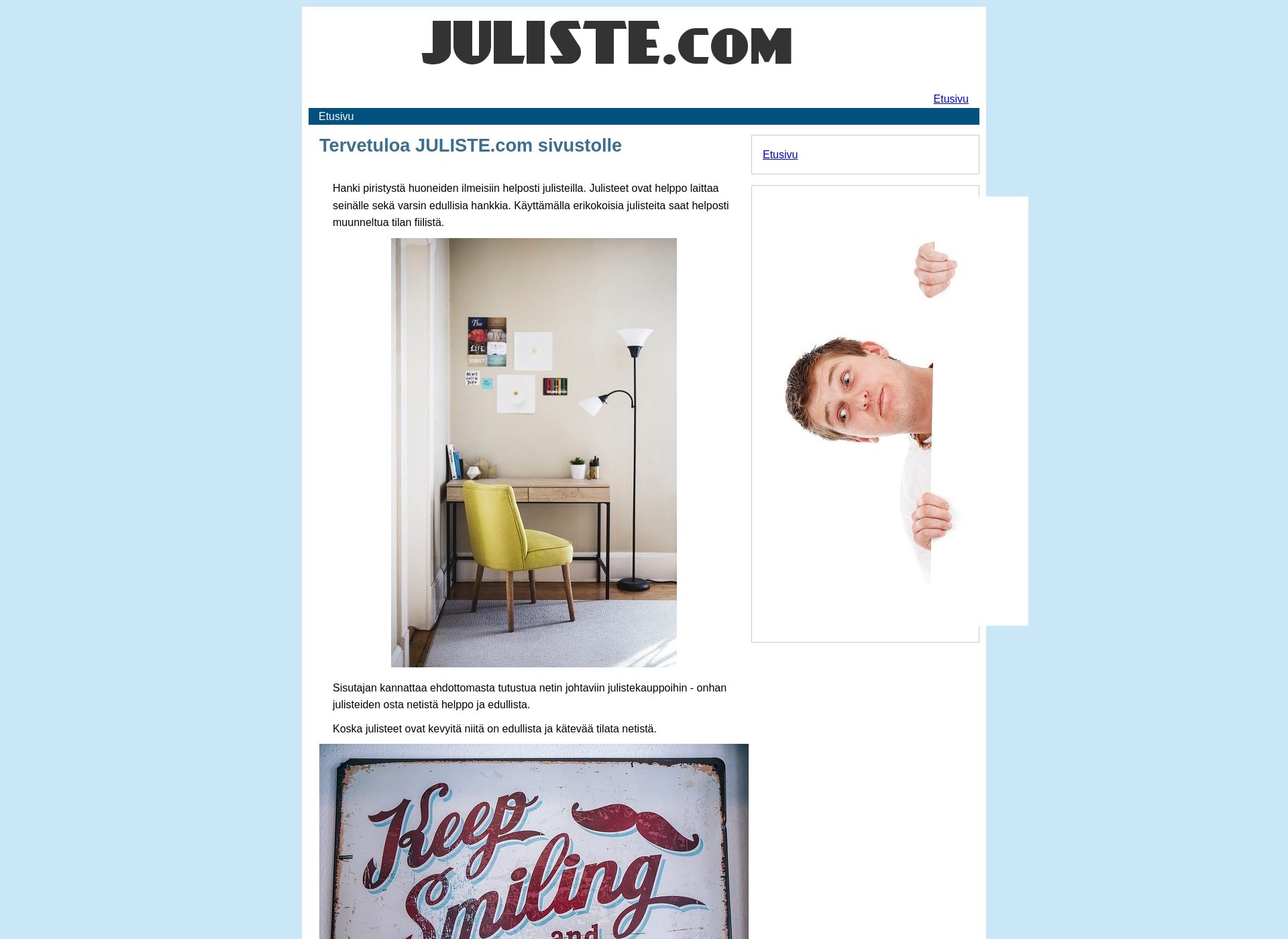 Screenshot for juliste.fi