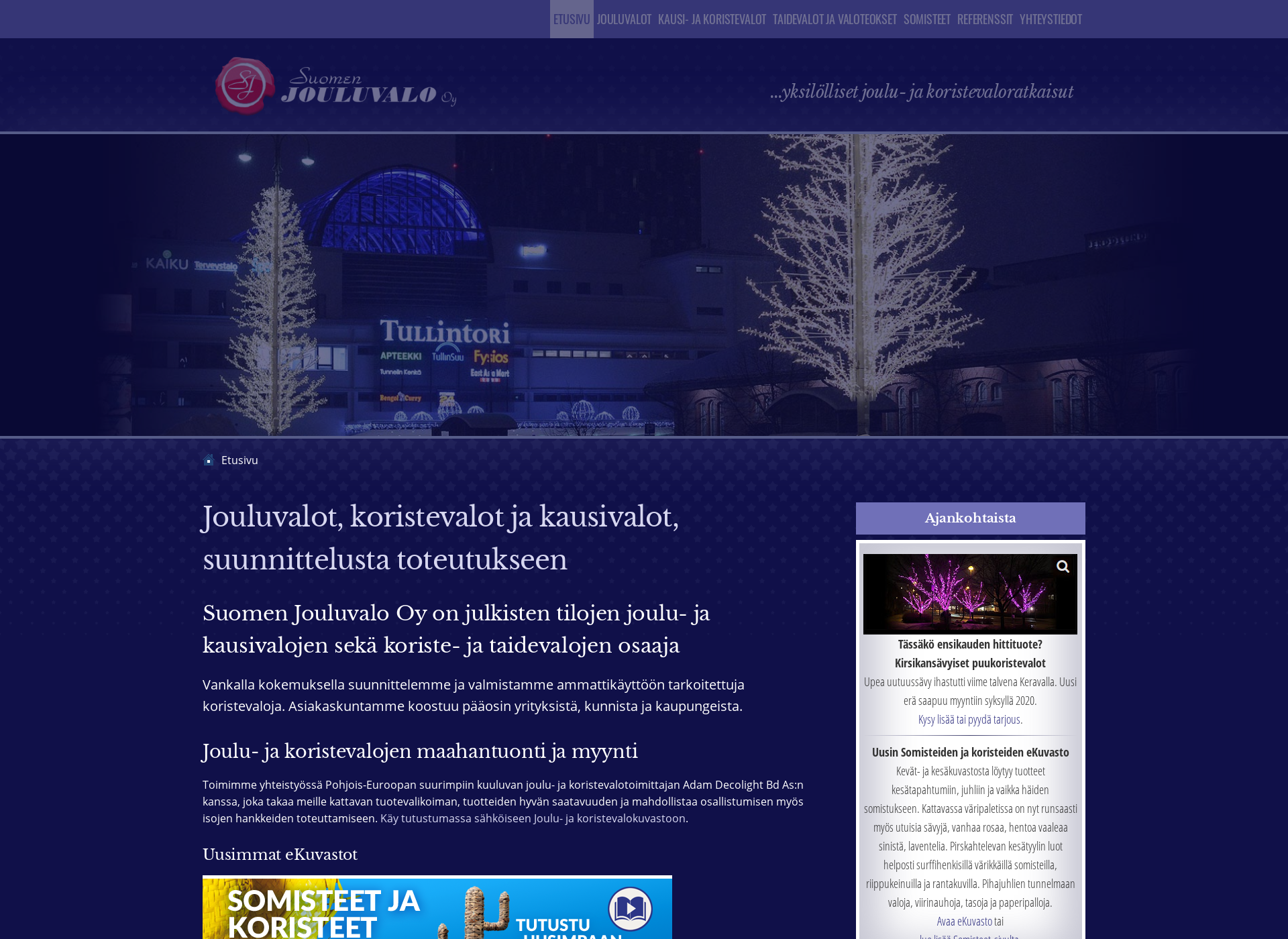 Screenshot for julljus.fi