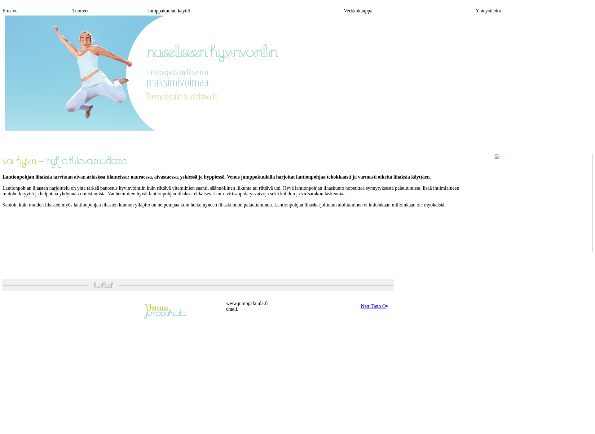Screenshot for jumppakuula.fi
