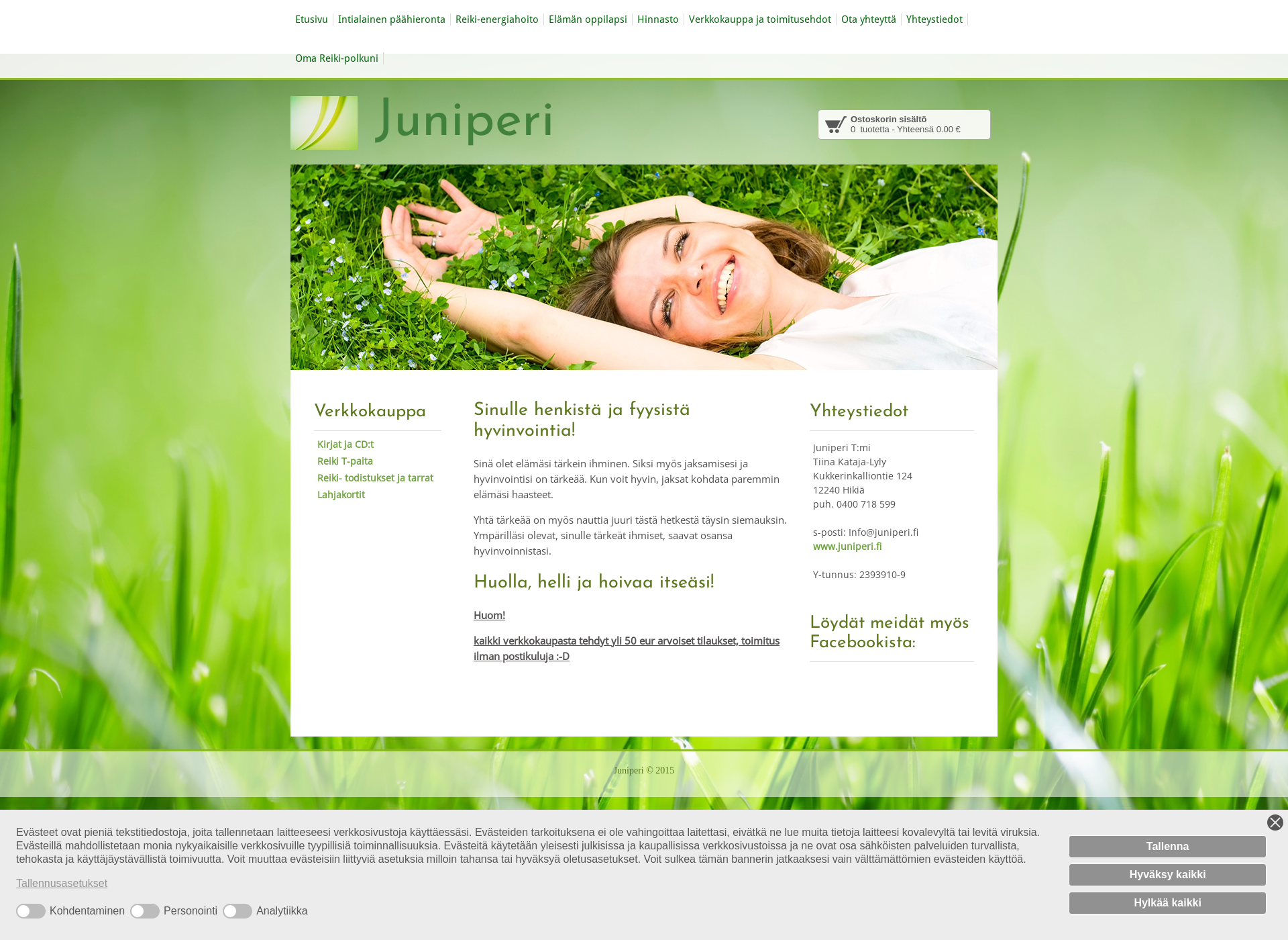 Screenshot for juniperi.fi
