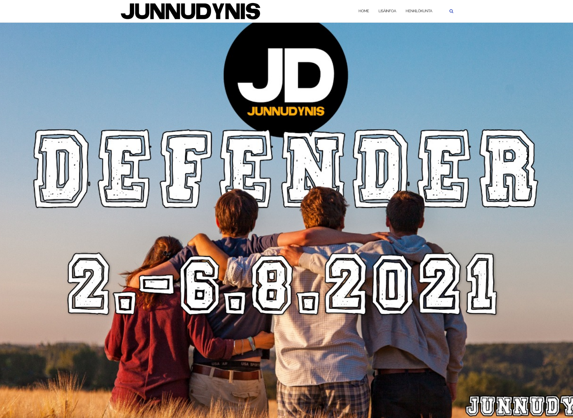 Screenshot for junnudynis.fi