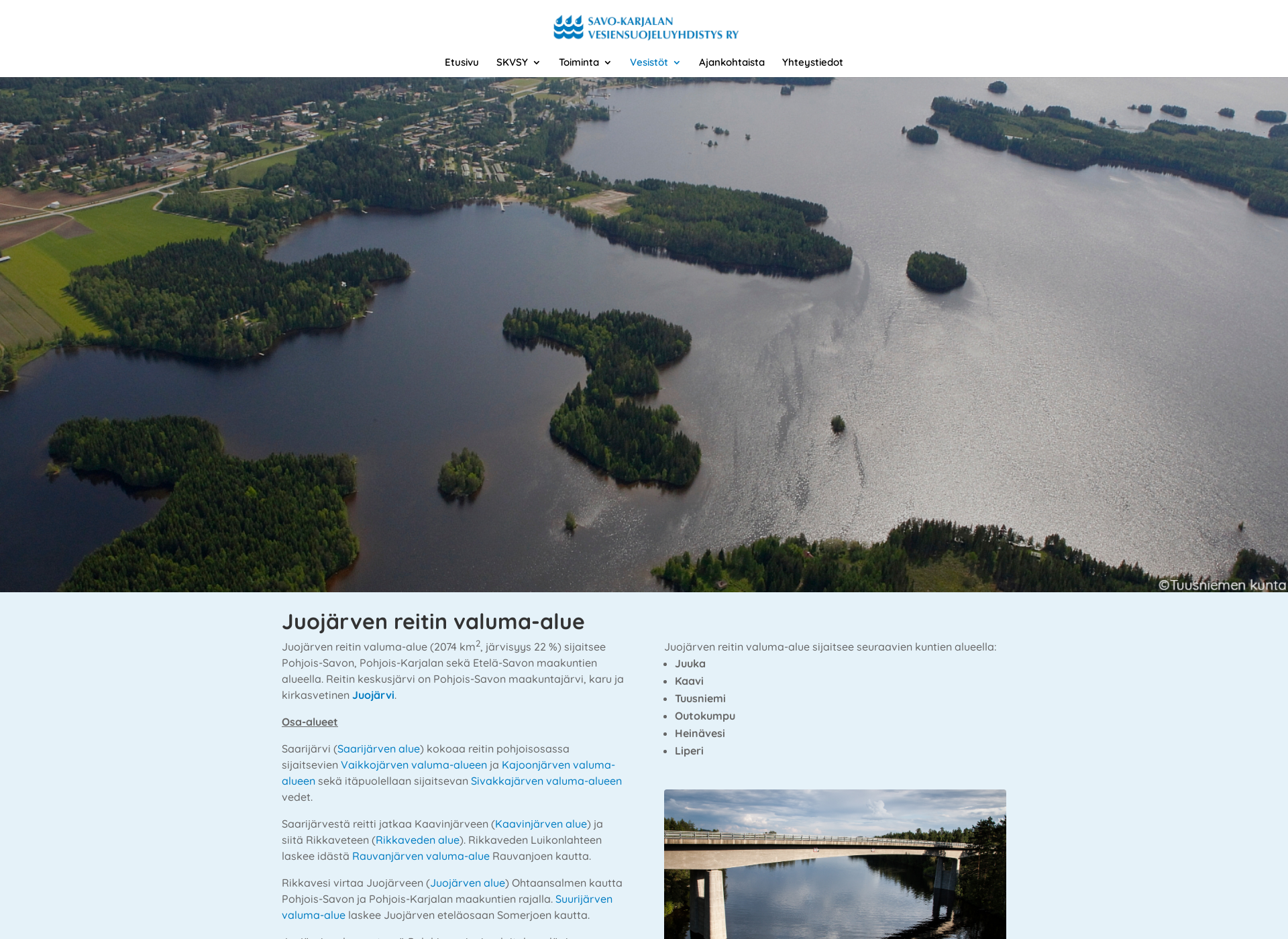 Screenshot for juojarvenreitti.fi