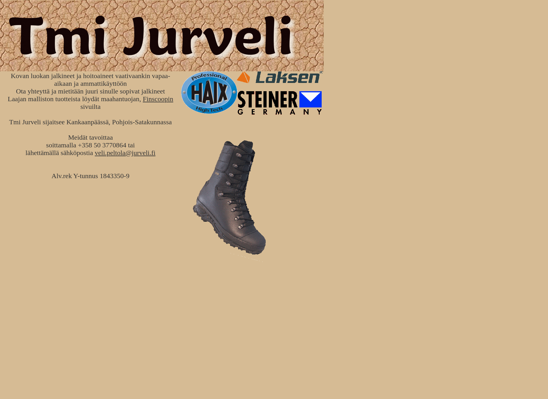 Screenshot for jurveli.fi