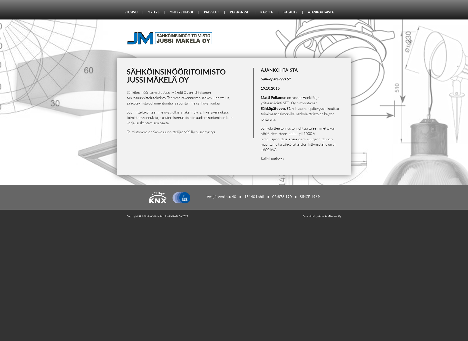 Screenshot for jussimakela.net