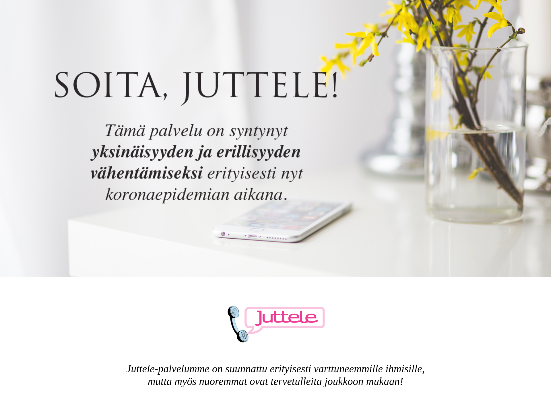 Näyttökuva juttele.fi