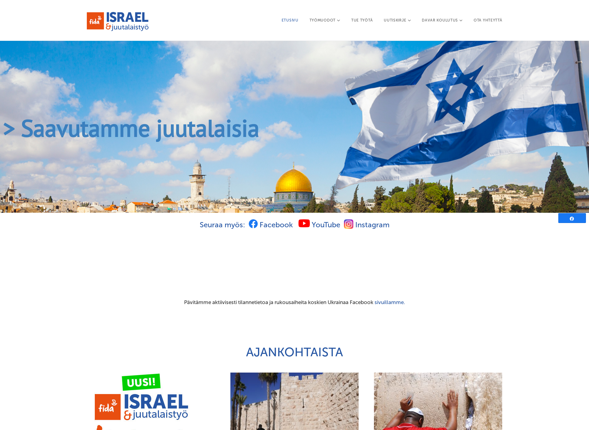 Screenshot for juutalaistyo.fi
