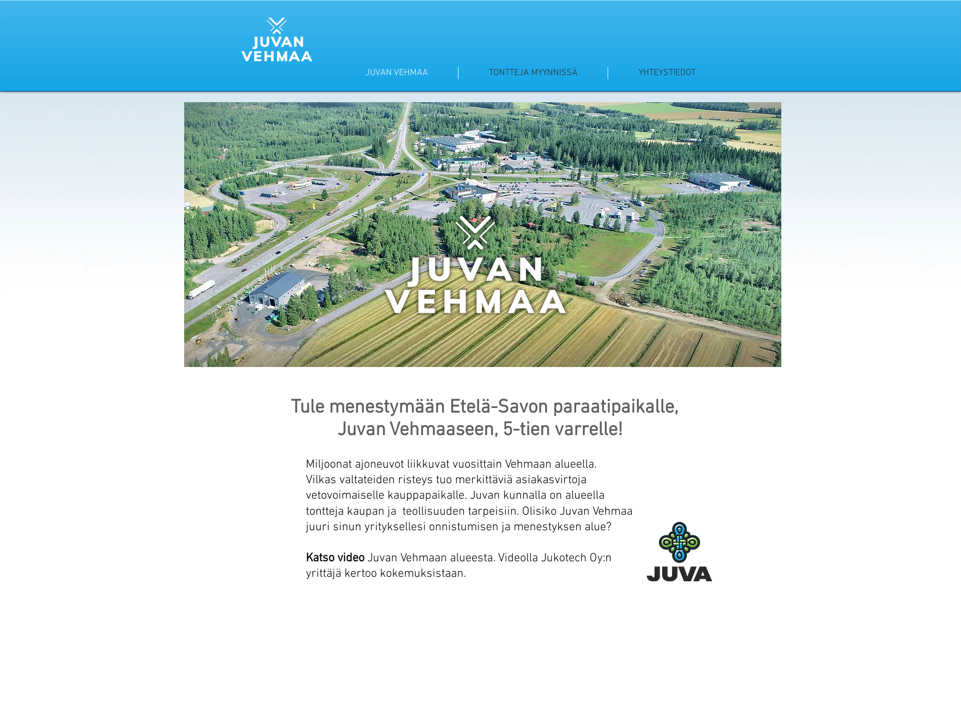 Screenshot for juvanvehmaa.fi