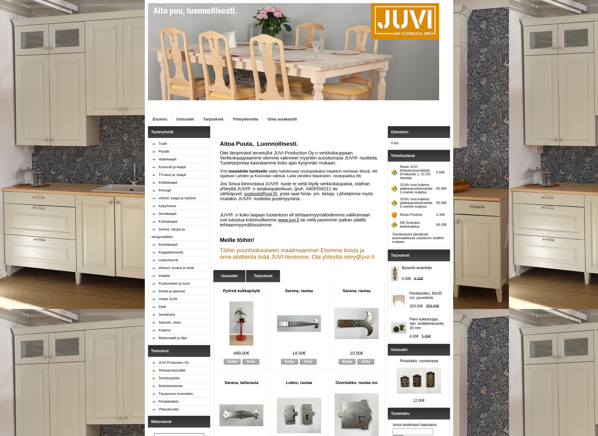 Screenshot for juvikauppa.fi