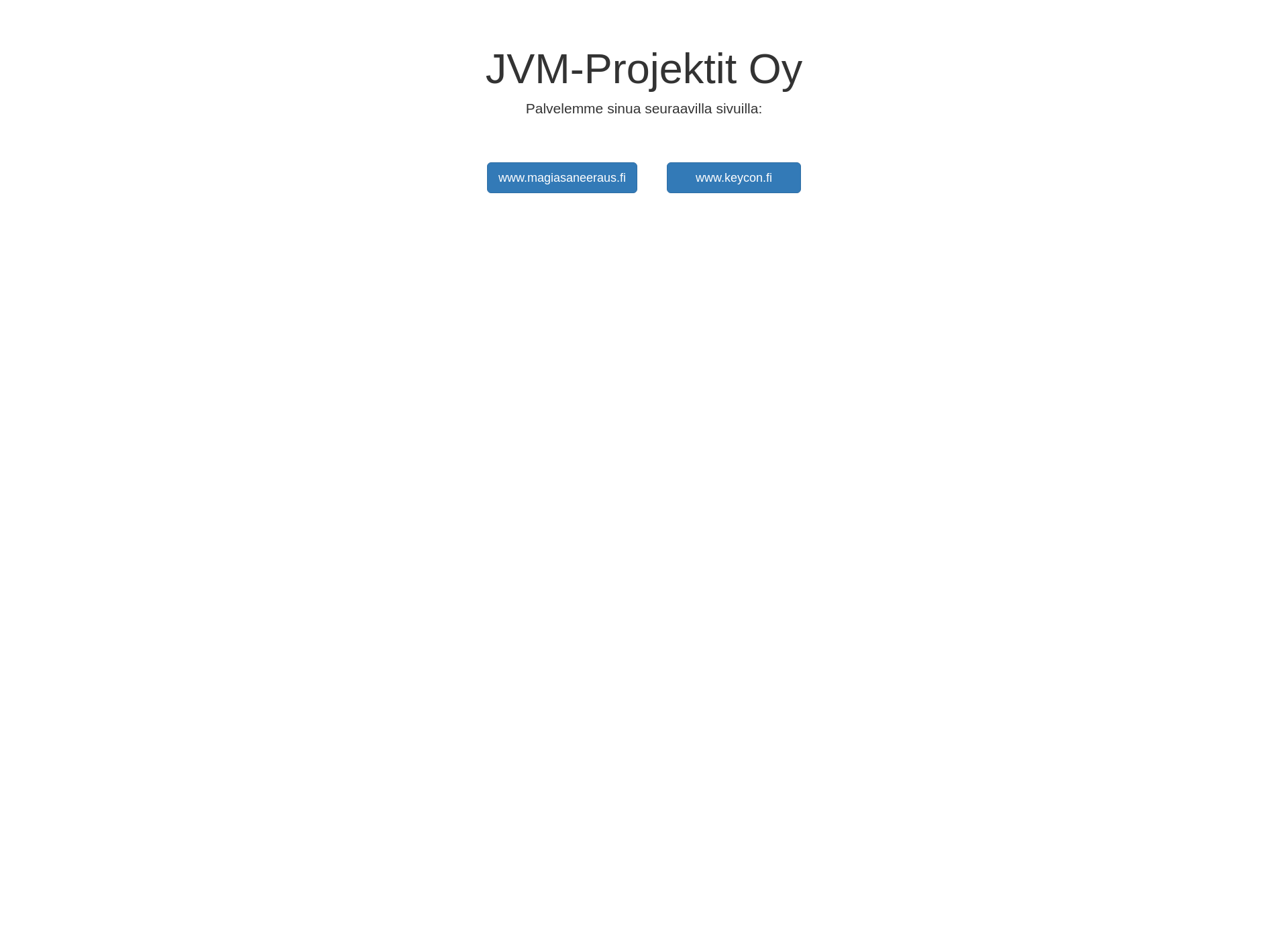 Skärmdump för jvm-projektit.fi