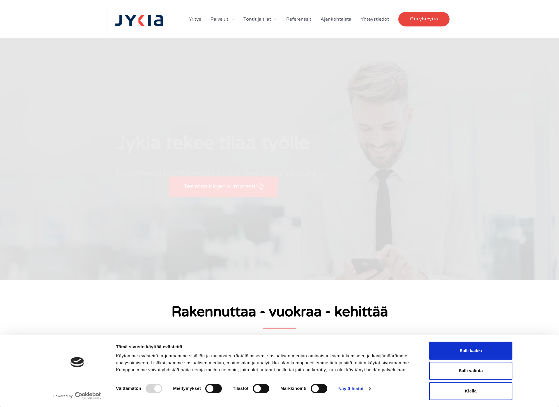 Screenshot for jykia.fi