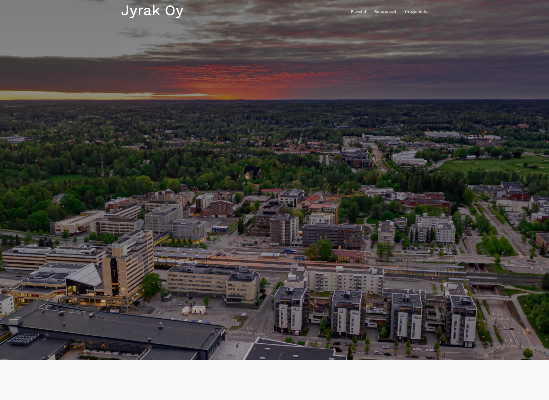 Screenshot for jyrak.fi