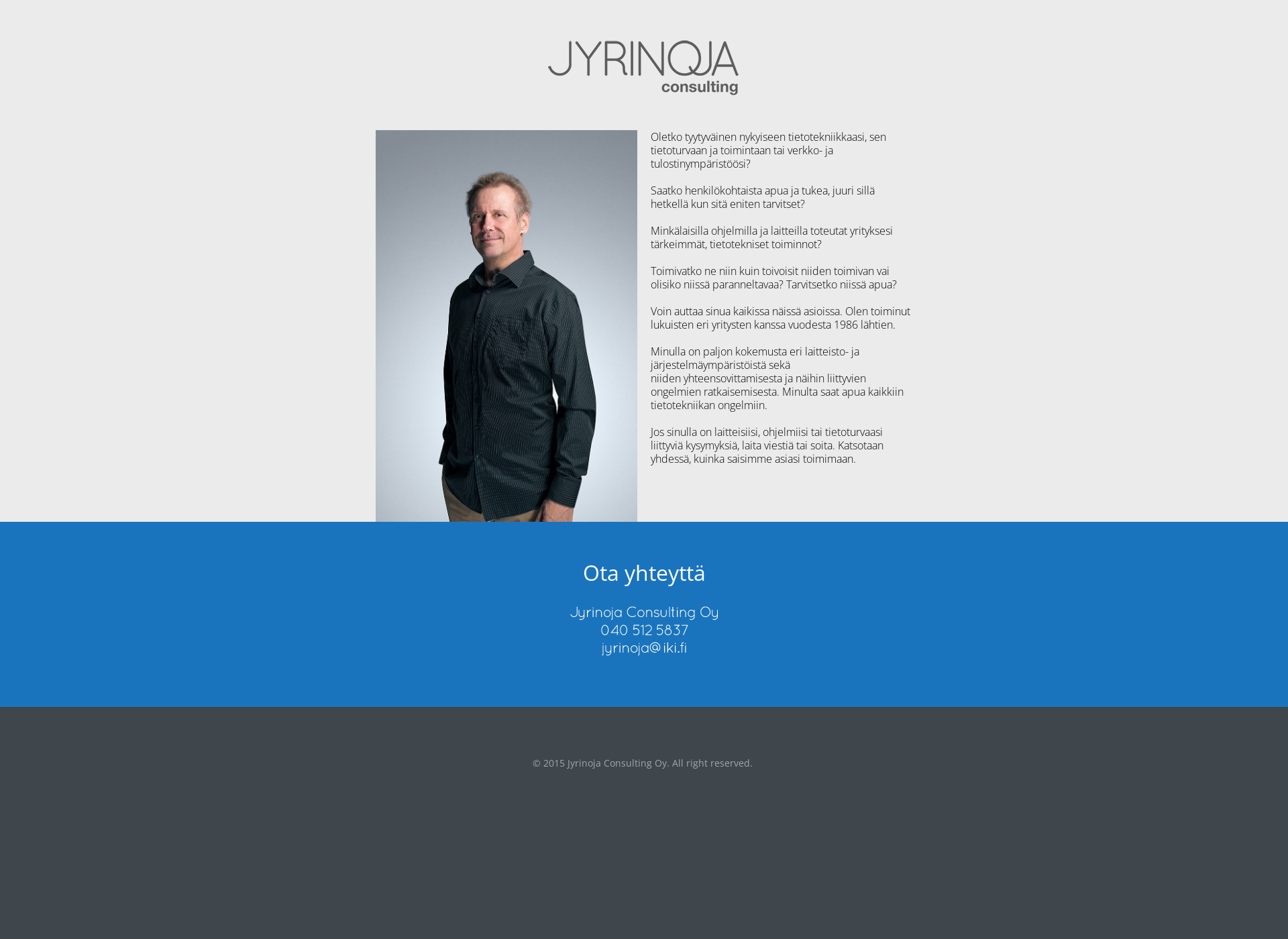 Screenshot for jyrinoja.fi