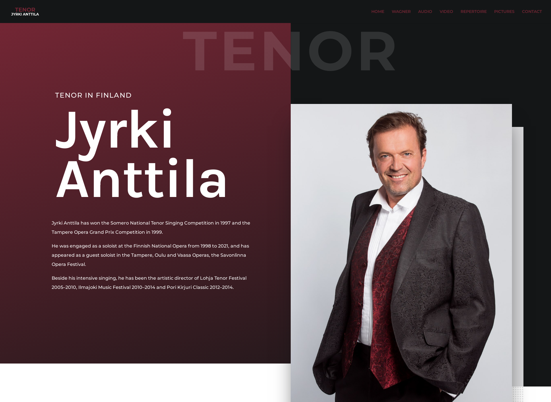 Screenshot for jyrkianttila.fi