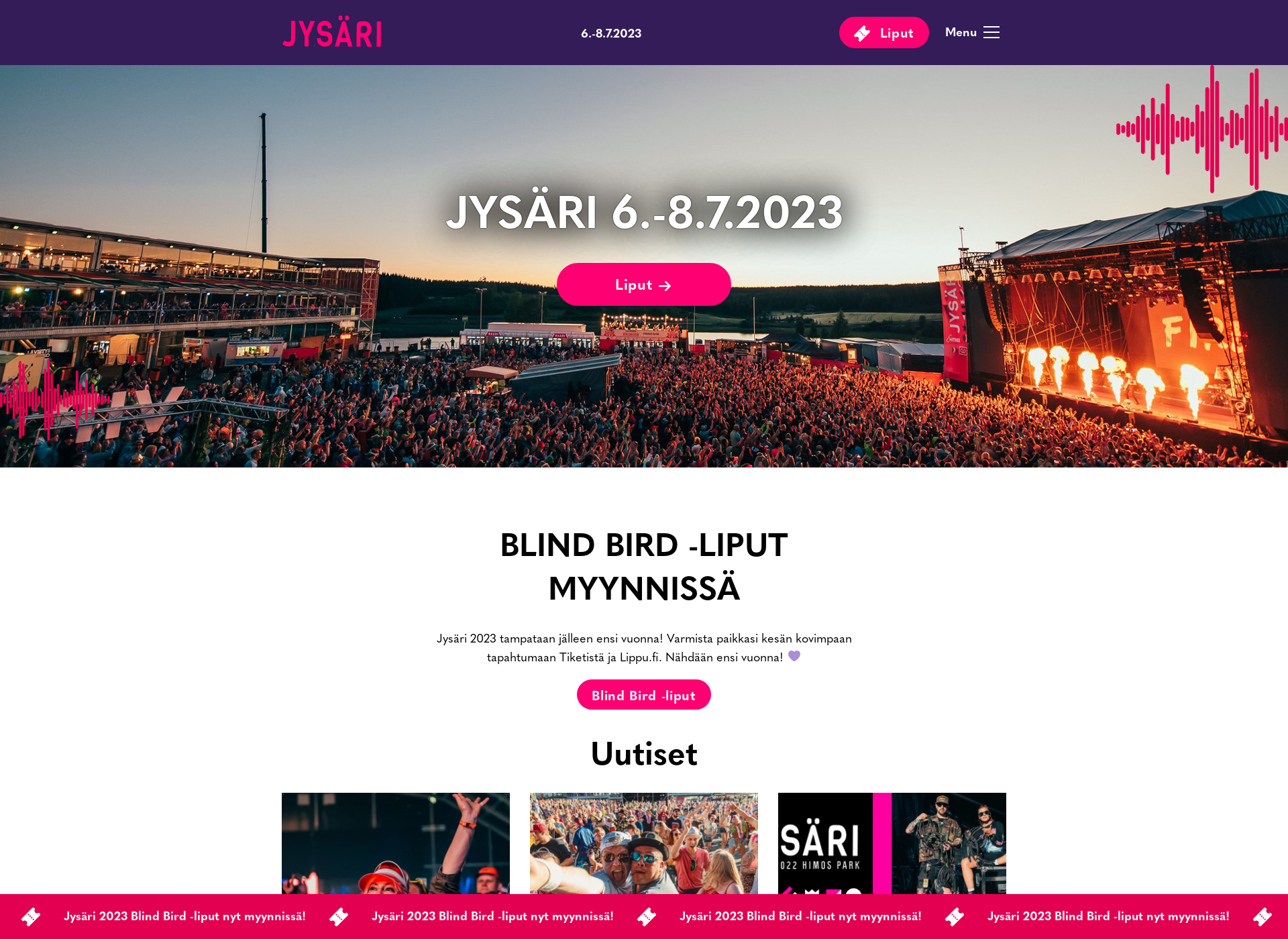 Näyttökuva jysari.fi