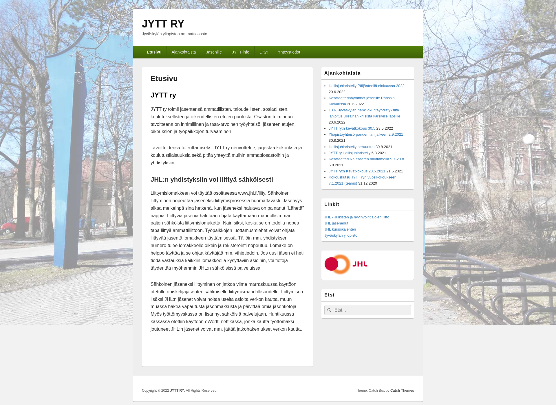 Screenshot for jytt.fi