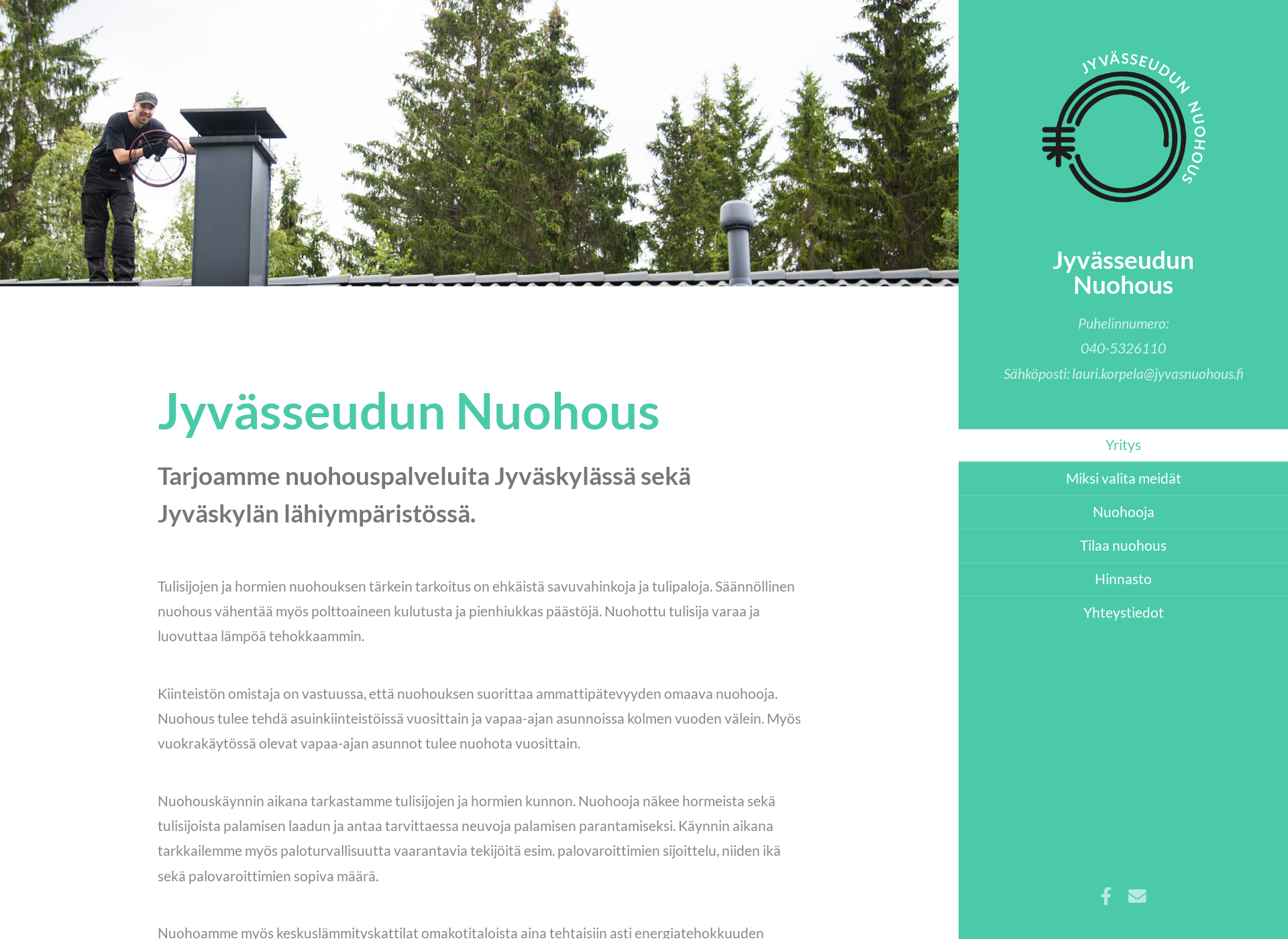 Screenshot for jyvasnuohous.fi