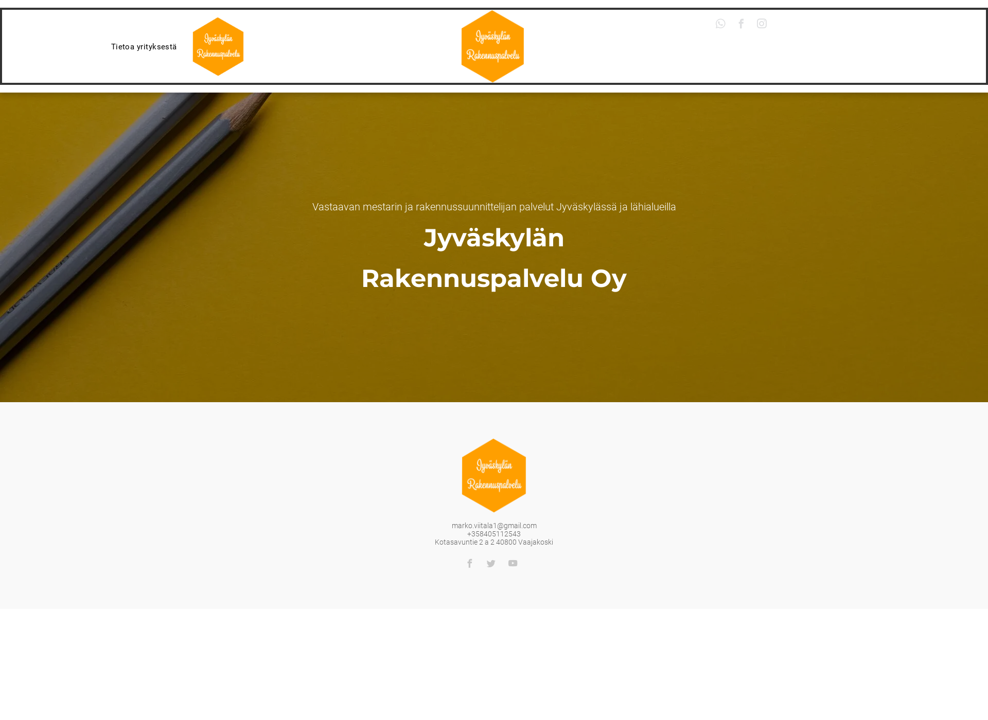 Screenshot for jyväskylänrakennuspalvelu.com