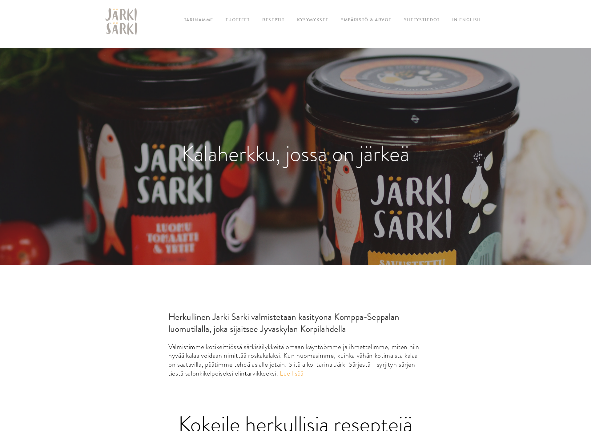 Screenshot for järkisärki.fi