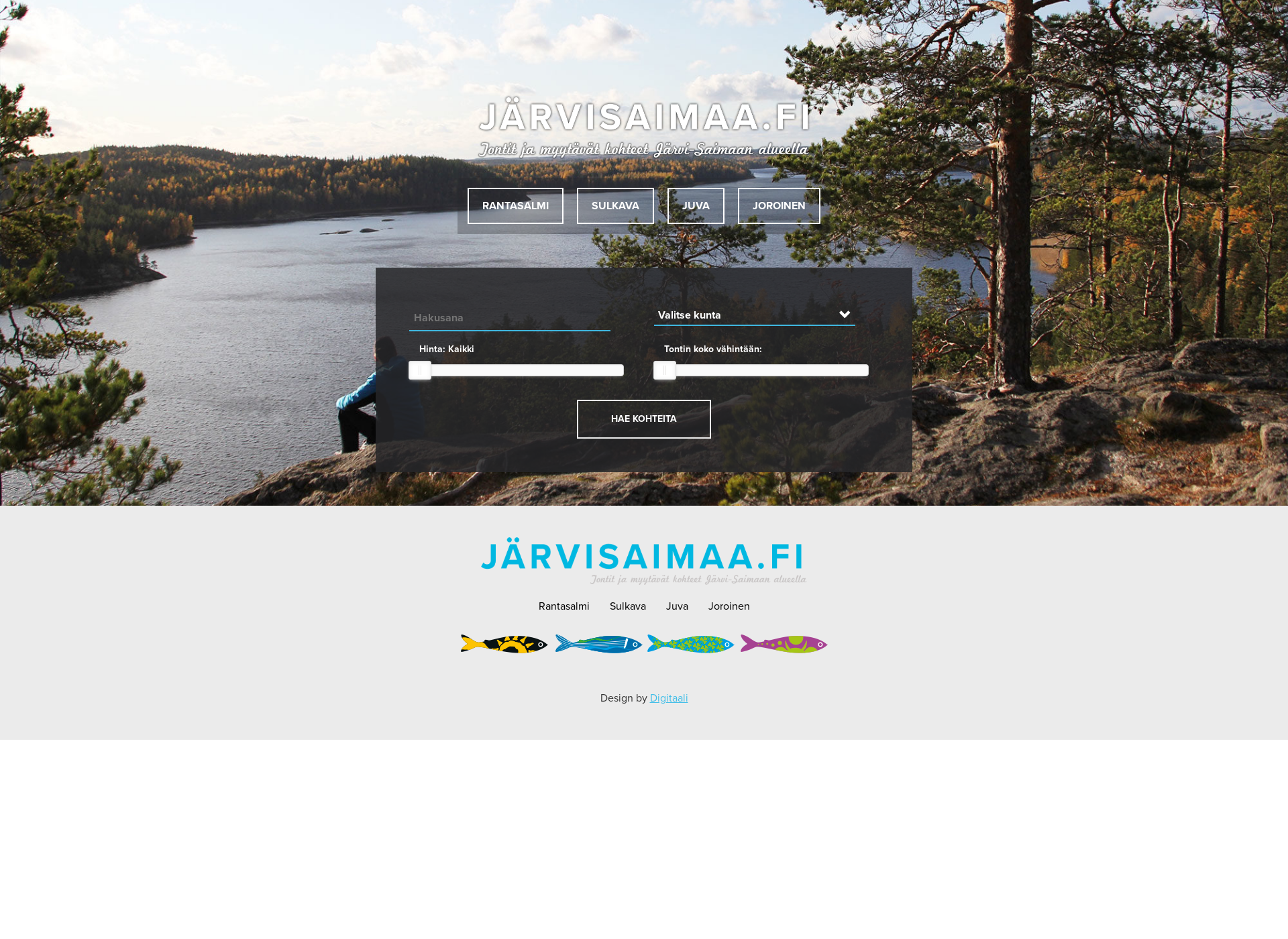 Screenshot for järvisaimaa.fi