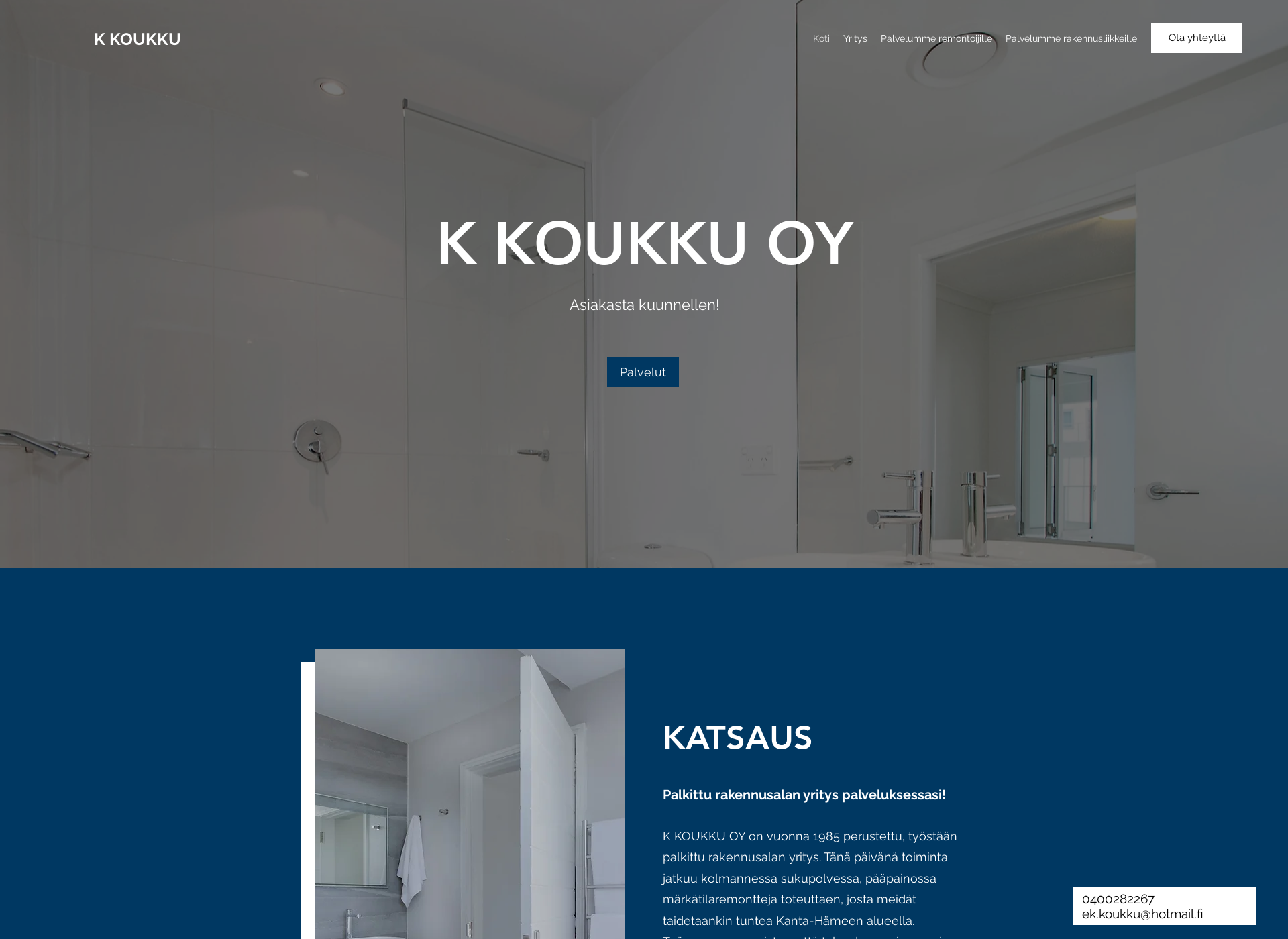 Screenshot for k-koukkuoy.fi