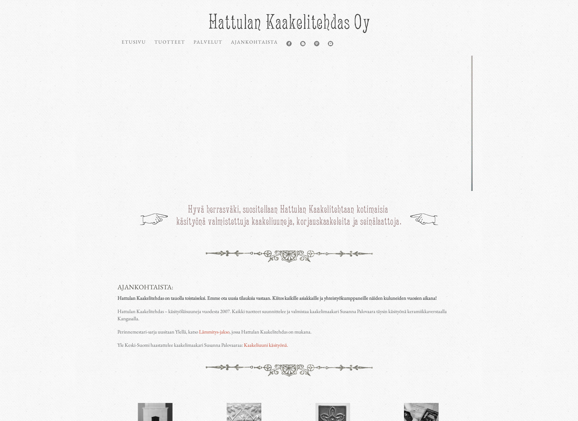Screenshot for kaakelitehdas.fi