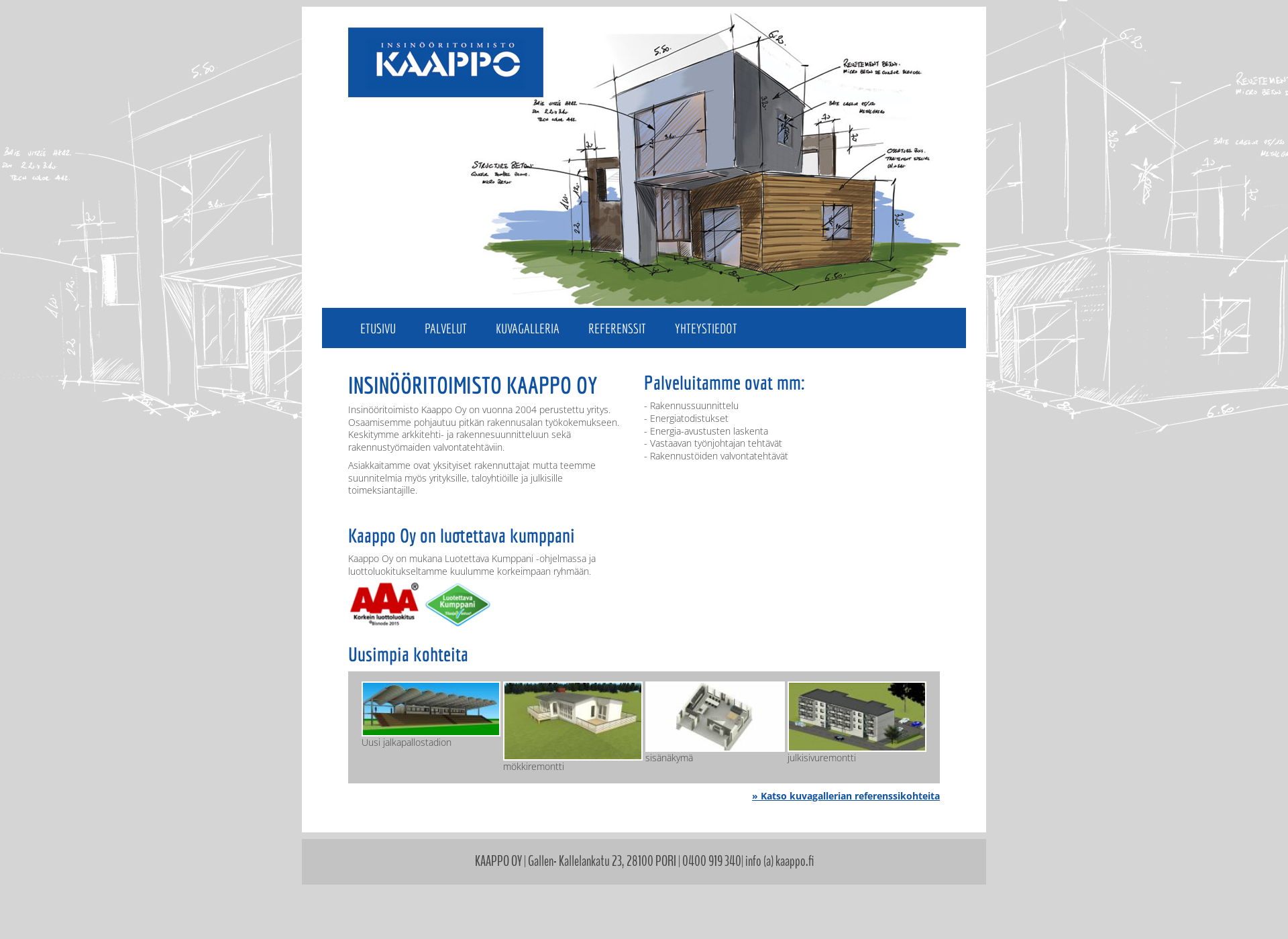 Screenshot for kaappo.fi