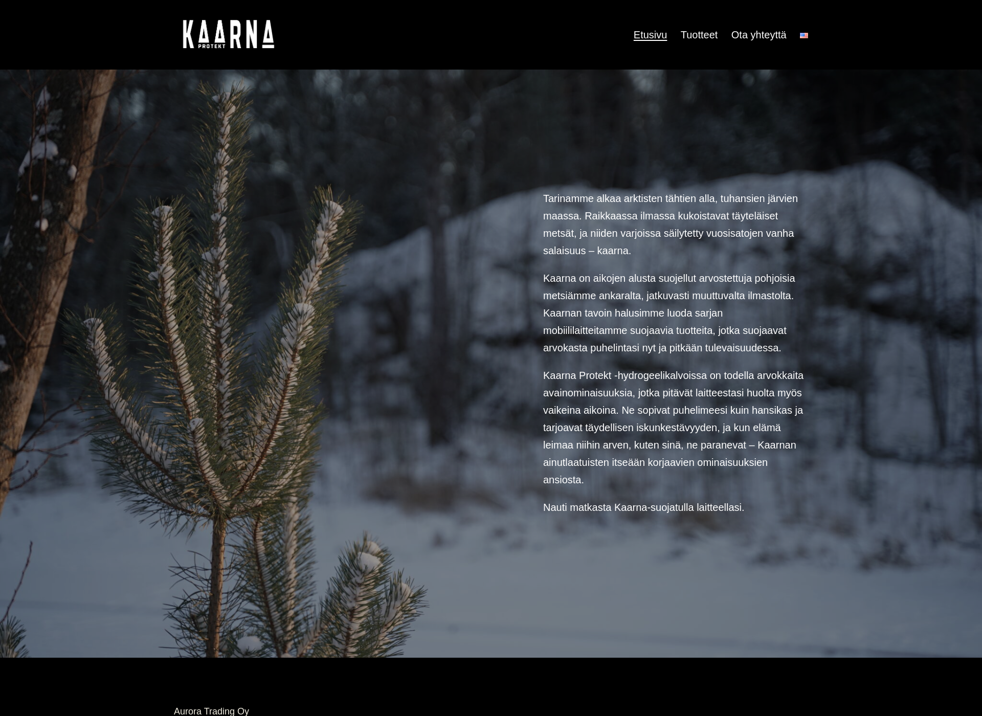 Screenshot for kaarnaprotekt.fi