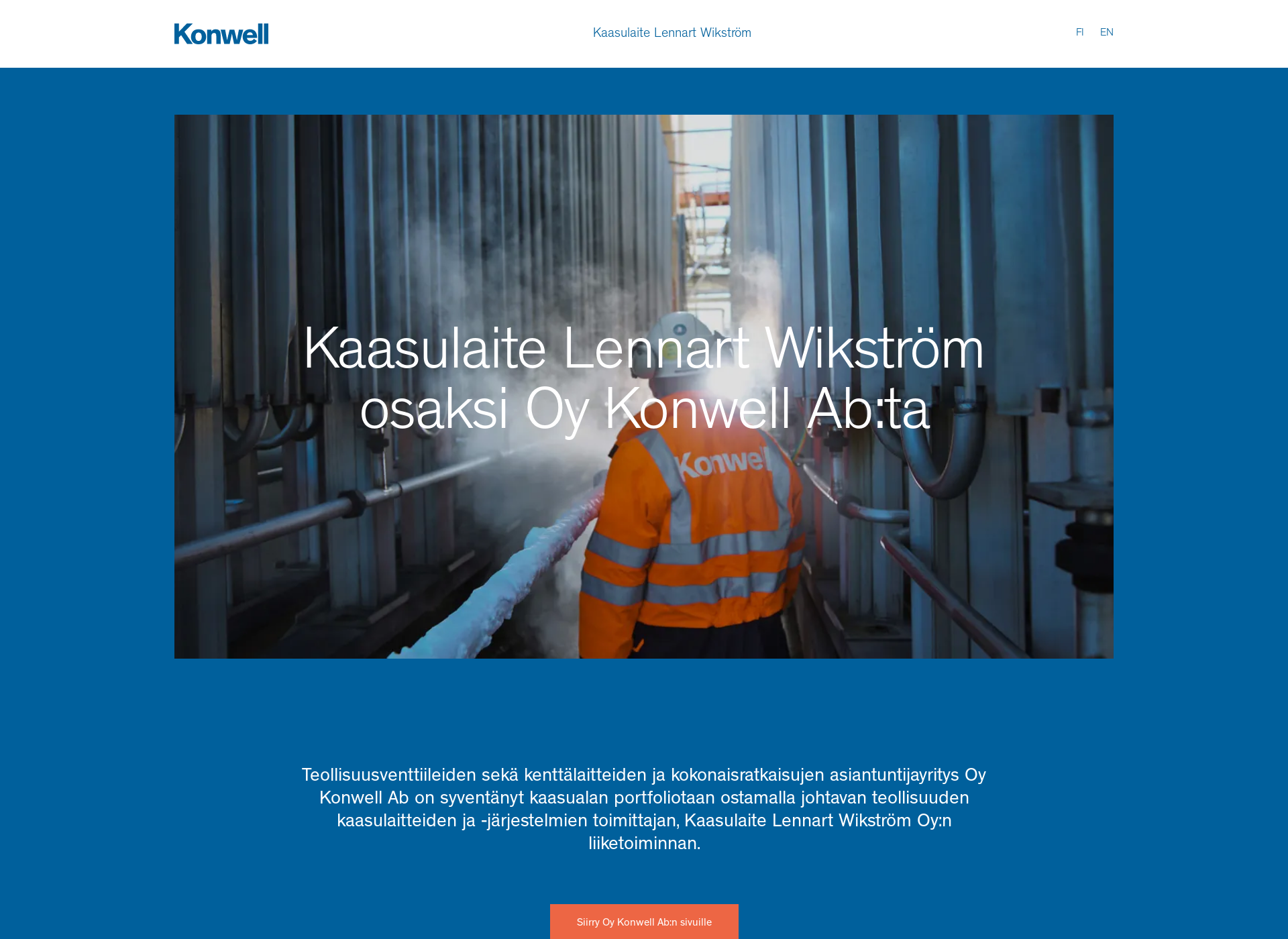 Screenshot for kaasulaite.fi